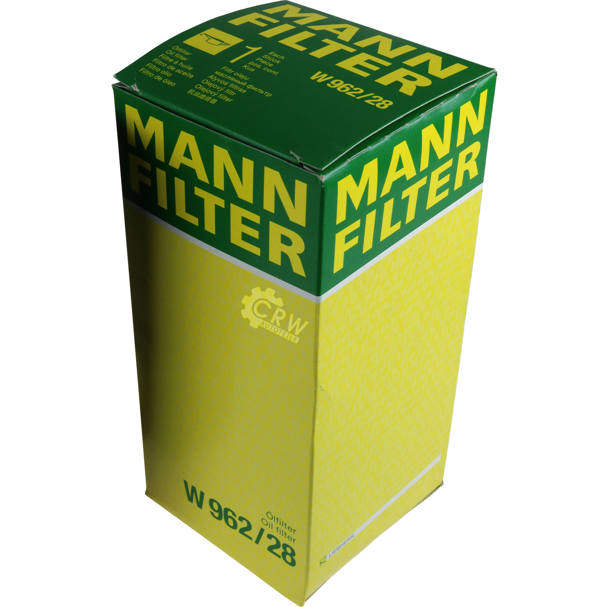MANN-FILTER Ölfilter Oelfilter W 962/28 Oil Filter
