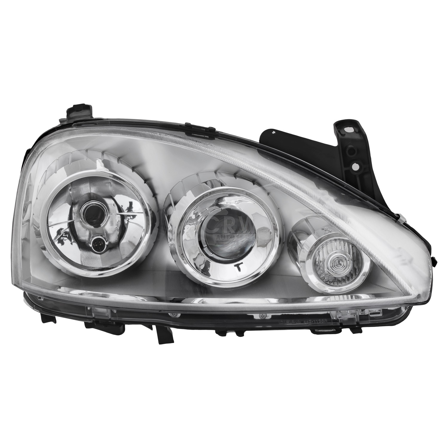 3D Ellipsoid Scheinwerfer rechts für Opel Corsa C Bj. 03-06 Facelift H7+H7 1007956
