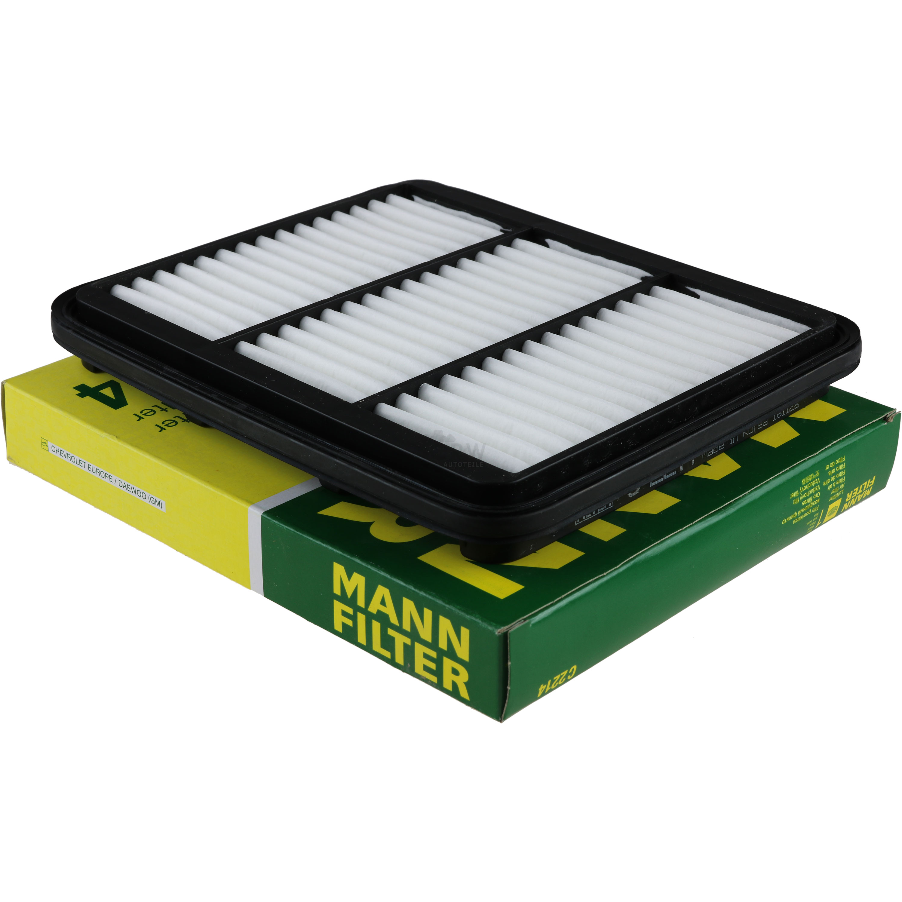 MANN-FILTER Luftfilter für Chevrolet Matiz M200 M250 0.8 Spark