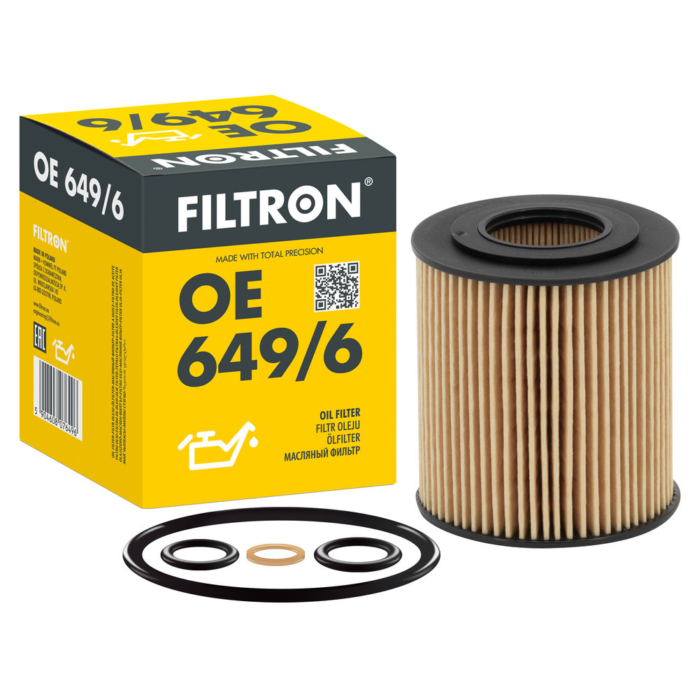 FILTRON OE 649/6 Ölfilter für BMW 1er E87 E81 3er E90 E46 E88