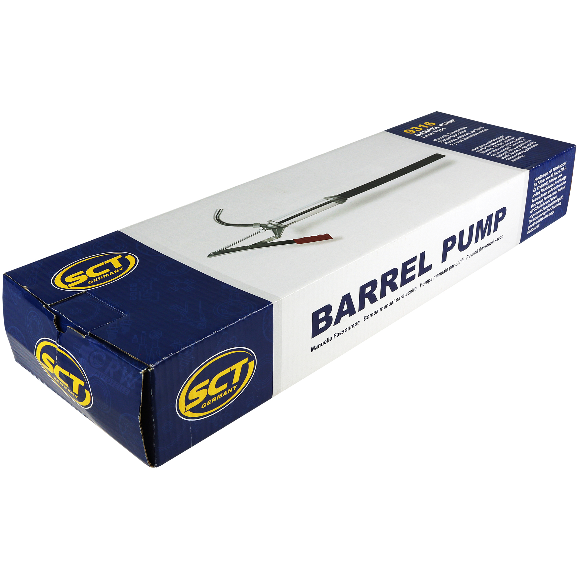 MANNOL 9316 Ölfasspumpe Handpumpe Ölpumpe Fasspumpe