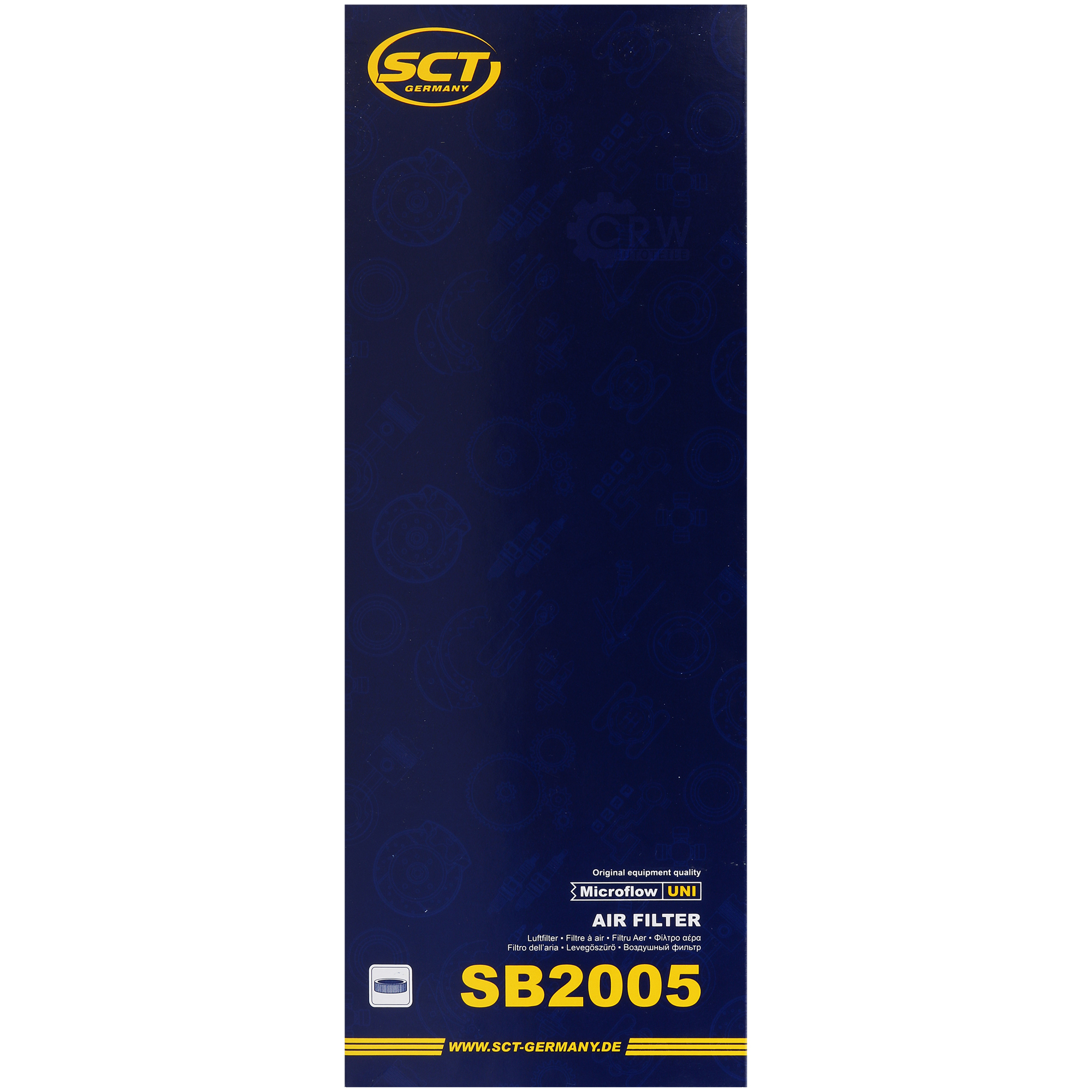 Luftfilter SB 2005 für Seat Cordoba Vario Kasten/Kombi 6K5 6K1 6K2 6K9 VW Polo Classic 6KV2 Caddy II Kasten 9K9A 6KV5