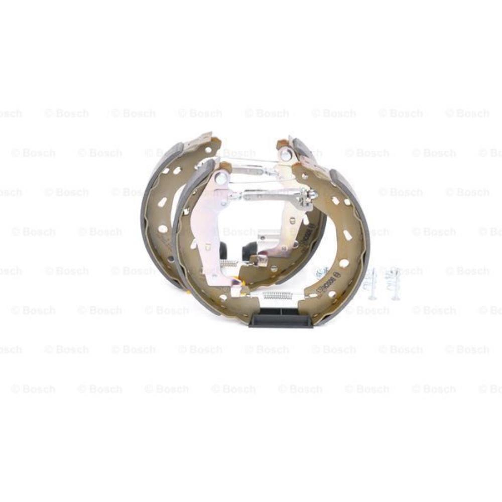 BOSCH Bremsbackensatz Hinterachse passend für Smart Fortwo Cabrio 451 1.0