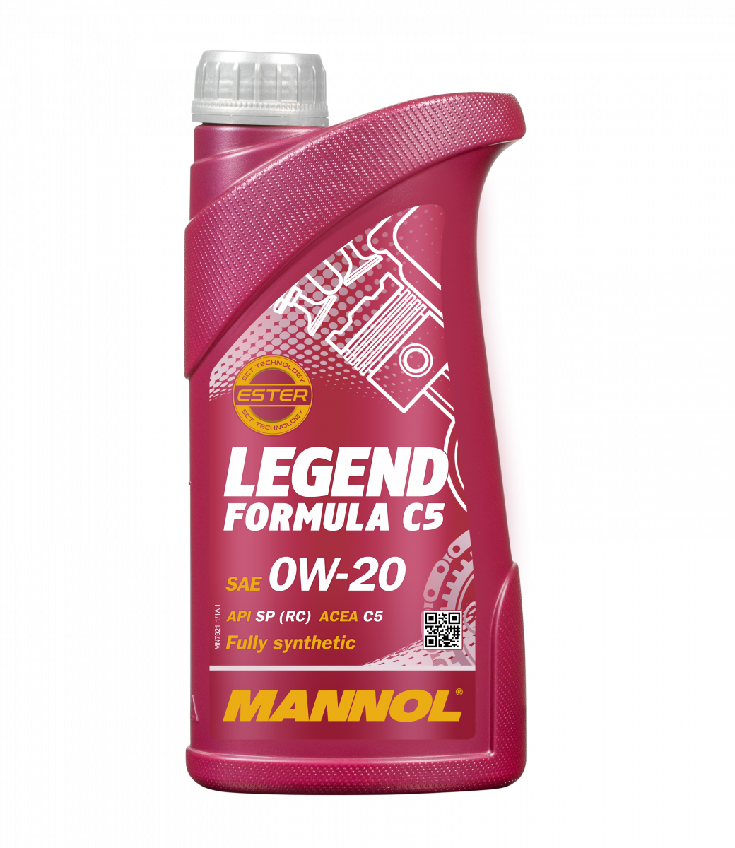 1 Liter MANNOL 7921 0W-20 Legend Formula C5 Motoröl Engine Oil