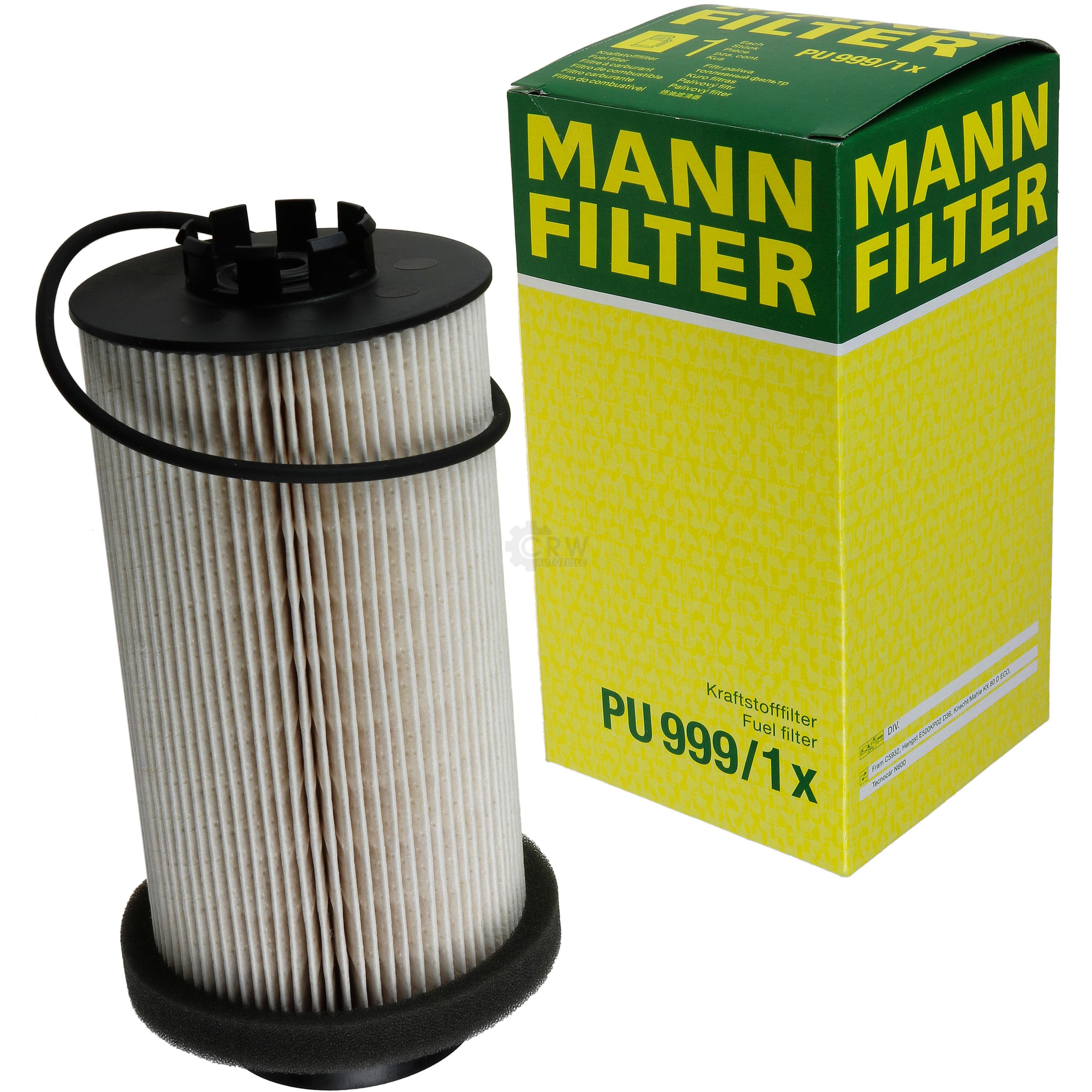 MANN-FILTER Kraftstofffilter PU 999/1 x Fuel Filter