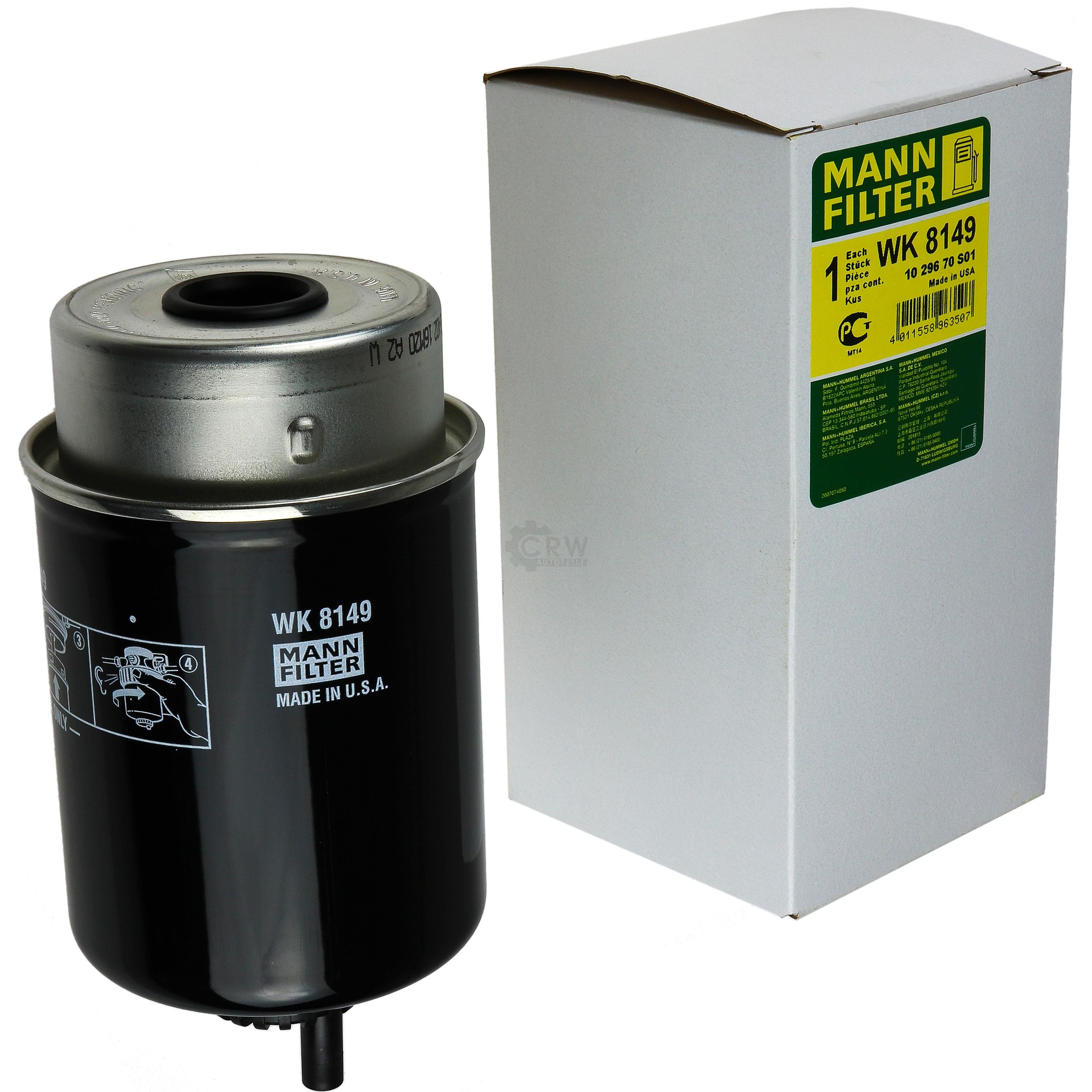 MANN-FILTER Kraftstofffilter WK 8149 Fuel Filter
