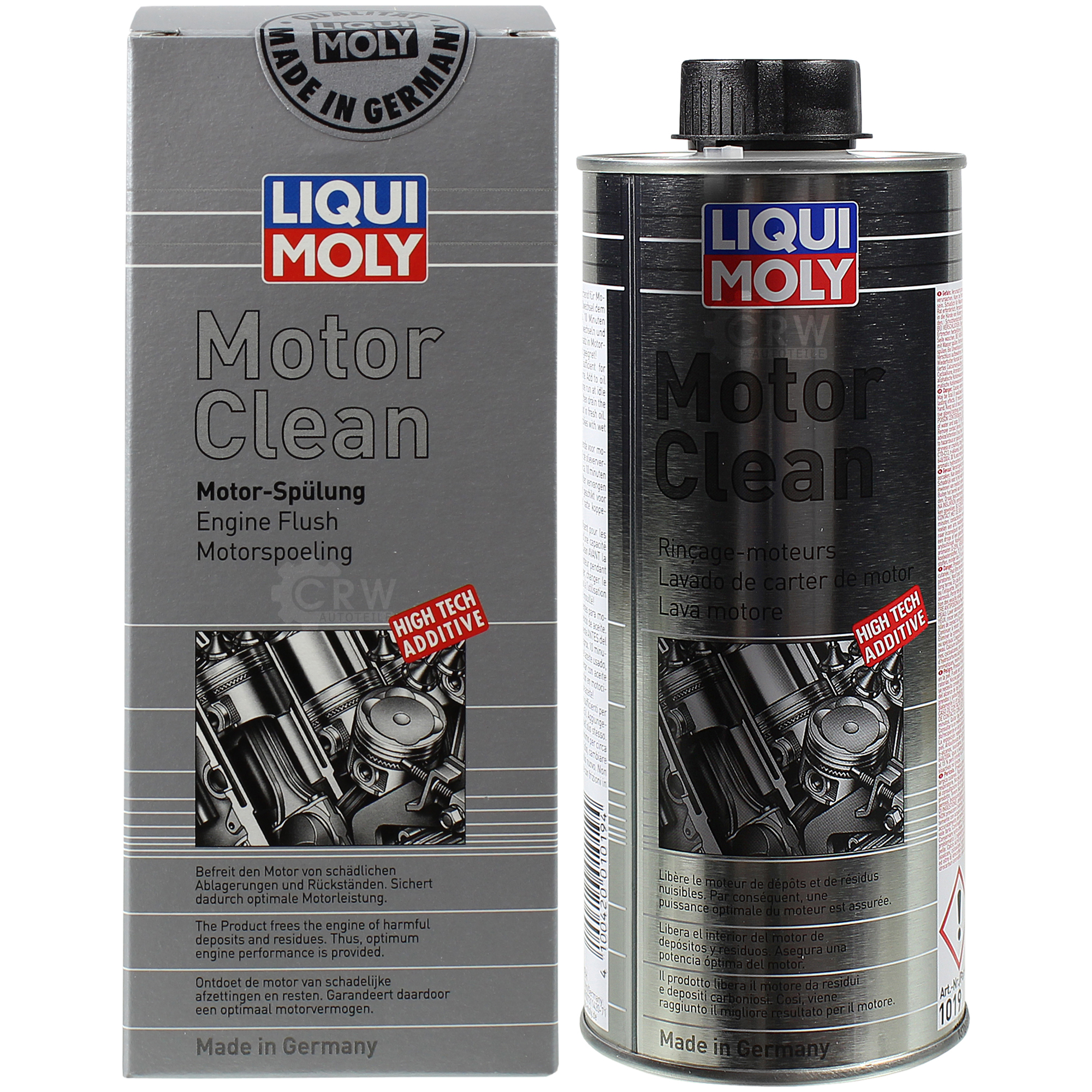LIQUI MOLY MotorClean Cera Tec und Speed Benzin
