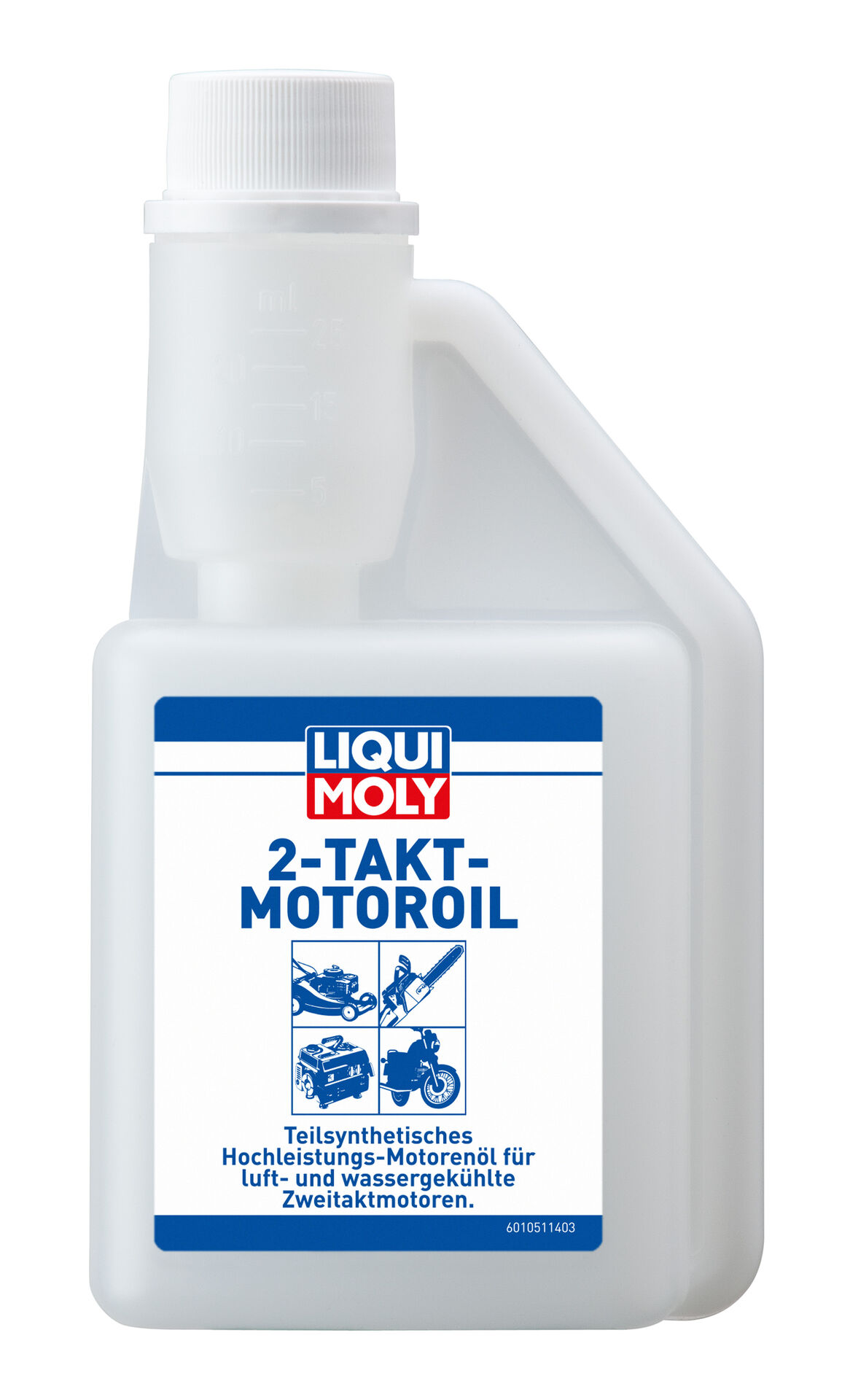 Liqui Moly 250ml 2-Takt-Hochleistungs-Motorenöl selbstmischend Rasenmäher Säge