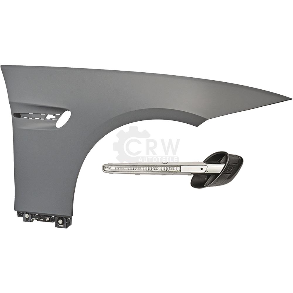 Kotflügel Fender rechts für BMW 3er E92 E93 Bj 06->> Sport Optik mit LED Blinker