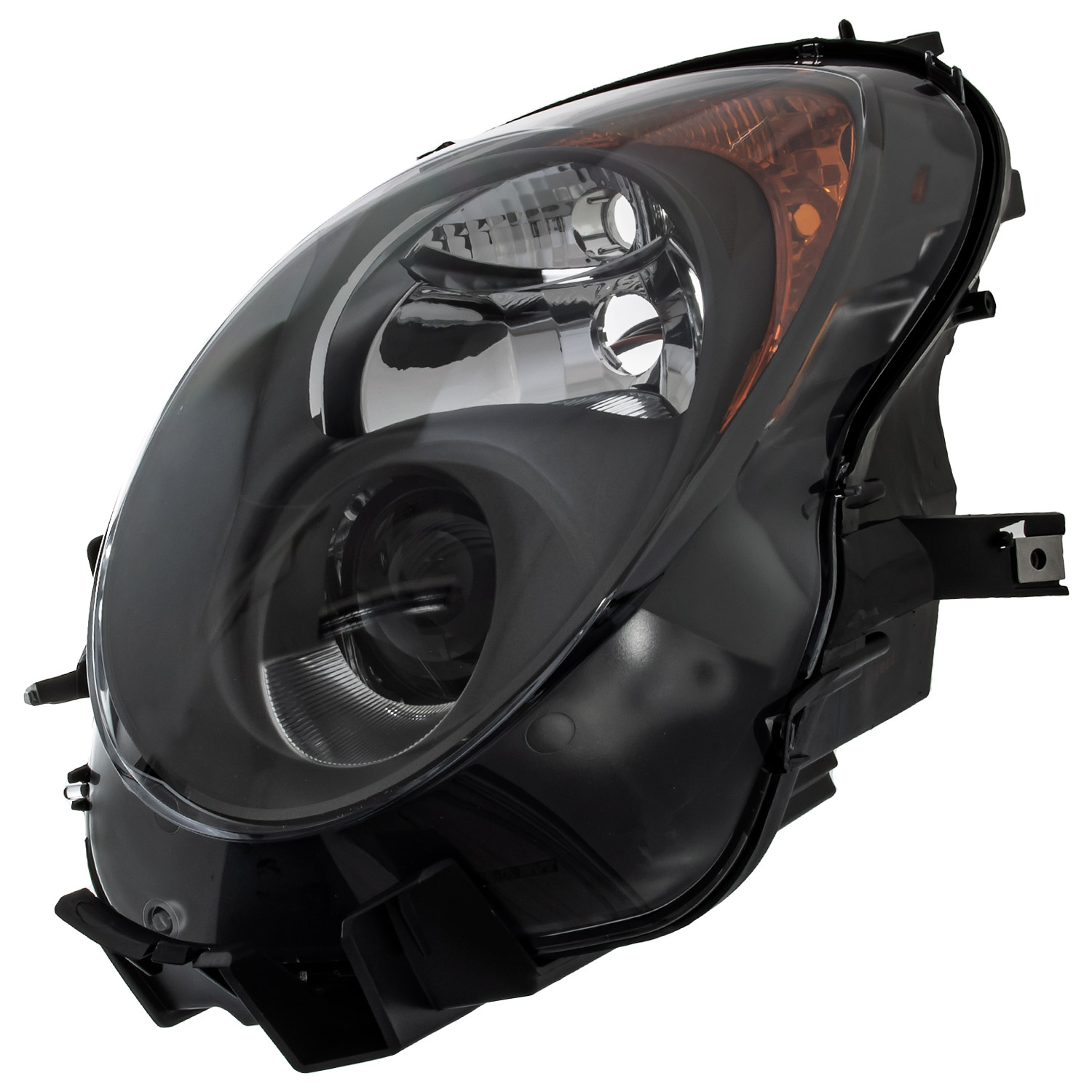 Scheinwerfer Hauptscheinwerfer Frontscheinwerfer links dunkel Grau H7/H7 für Modell