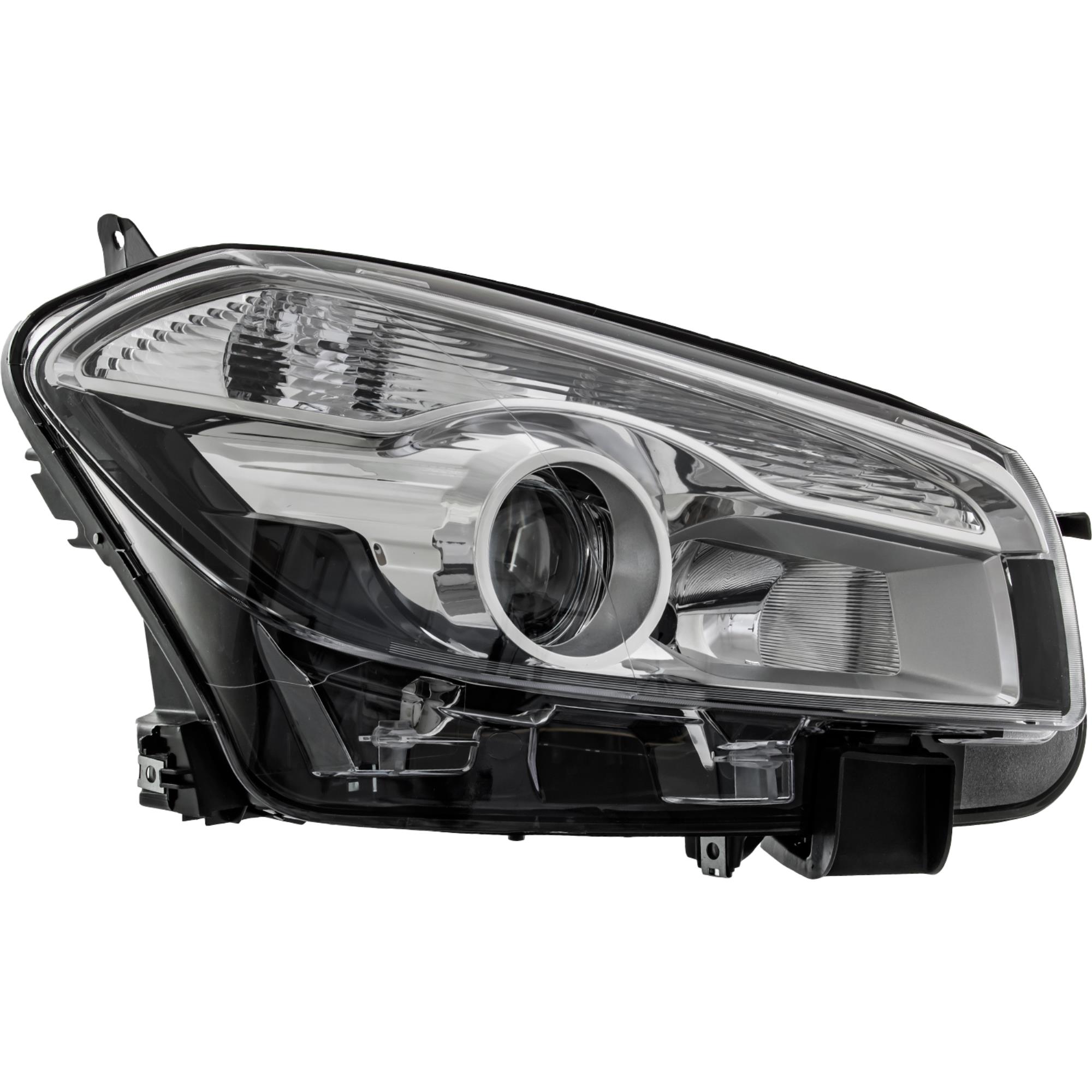 Scheinwerfer rechts für Nissan Qashqai Bj. 10->> Facelift H7+H7 inkl. Lampen