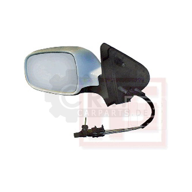 Außenspiegel links für VW Polo asphärisch Komplettspiegel IAZ