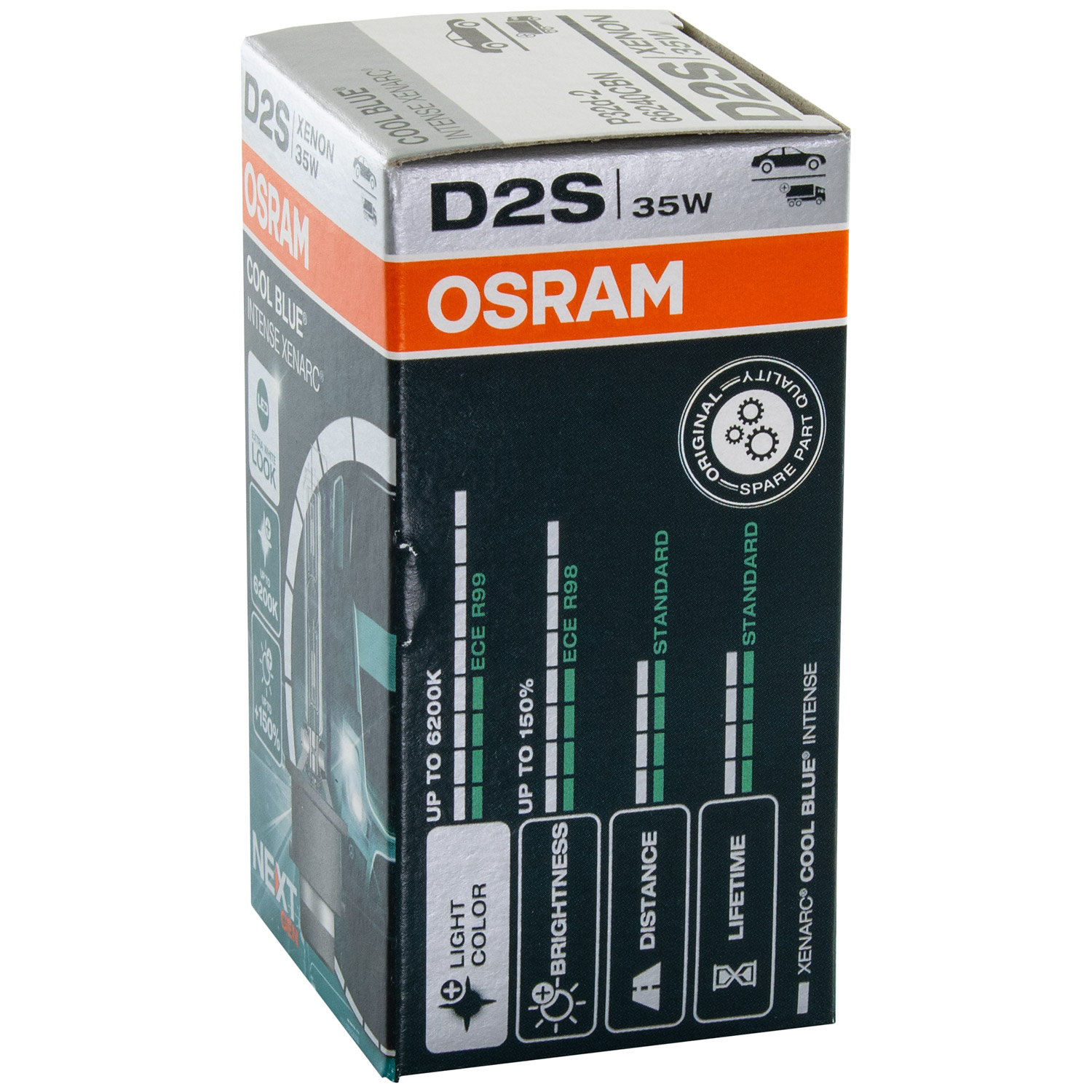 OSRAM XENARC® COOL BLUE® INTENSE (Next Gen) D2S (Gasentladungslampe) 66240CBN