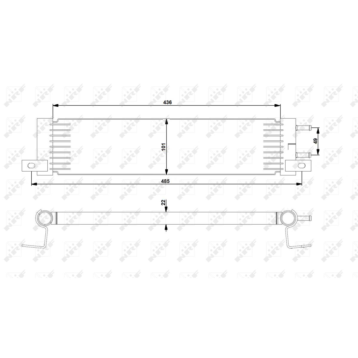 Kraftstoffkühler 31359 für Mercedes-Benz M-Klasse W163