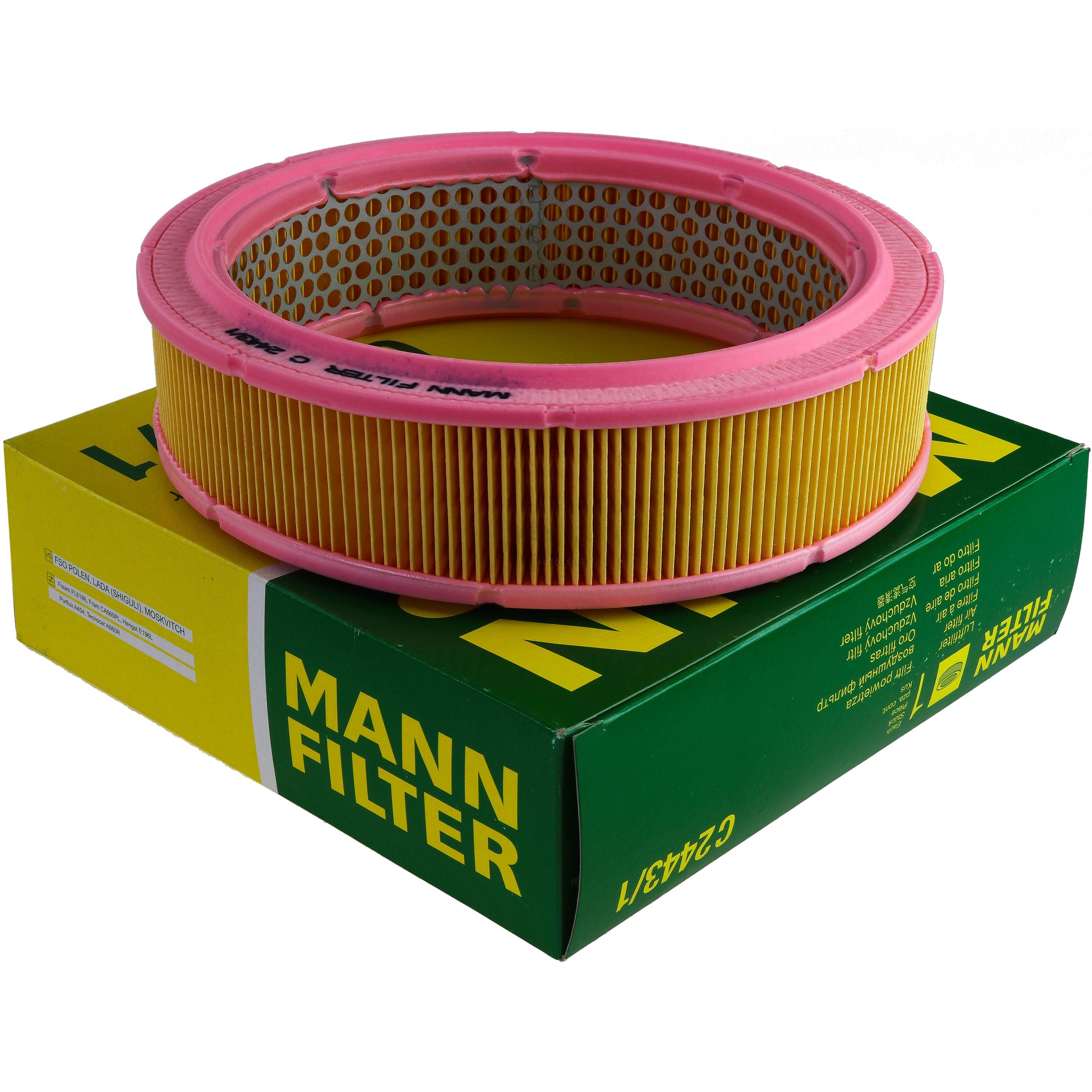 MANN-FILTER Luftfilter für Lada 1200-1600 Nova 2105 1300 Spezial/L 2107 1500