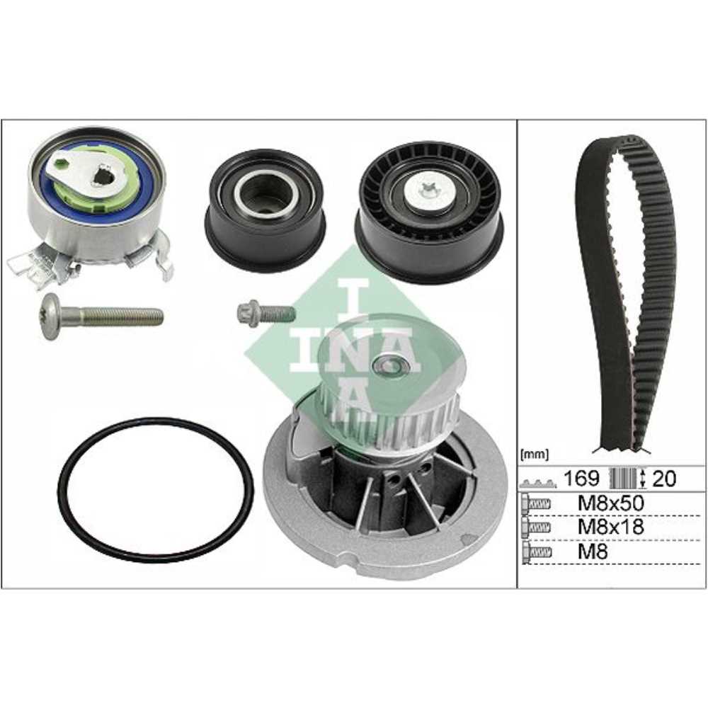 Wasserpumpe + Zahnriemensatz 530 0078 32 für Opel Vectra B CC 38_ J96 31_