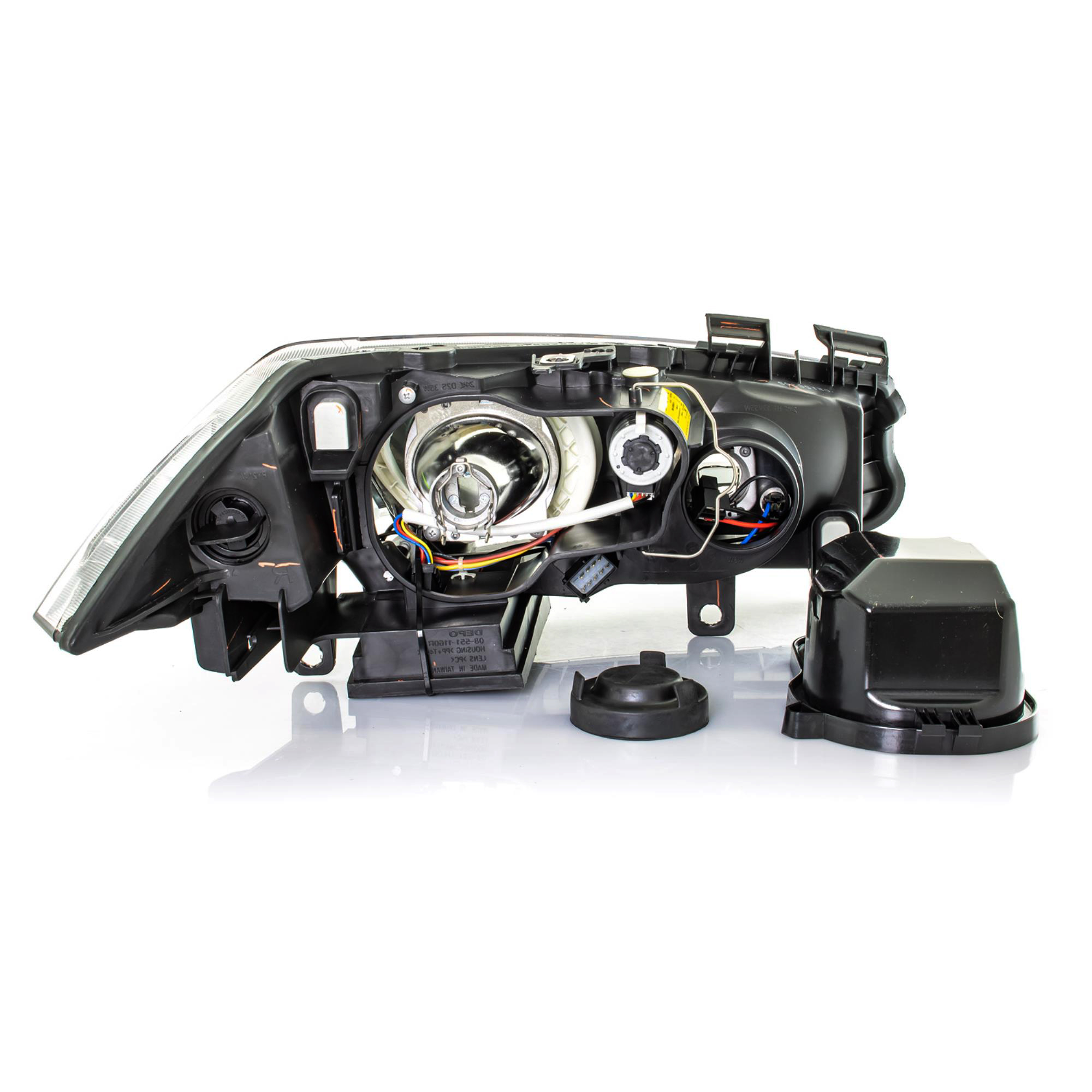 Xenon Scheinwerfer links für Renault Megane II 2 Typ M Bj. 02-05  D2S+H7 ET1