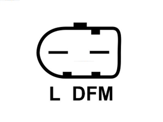 AS-PL Lichtmaschine Generator 110A 12V für VW Golf VI 1.6 2.0 TDI 16V 1.9