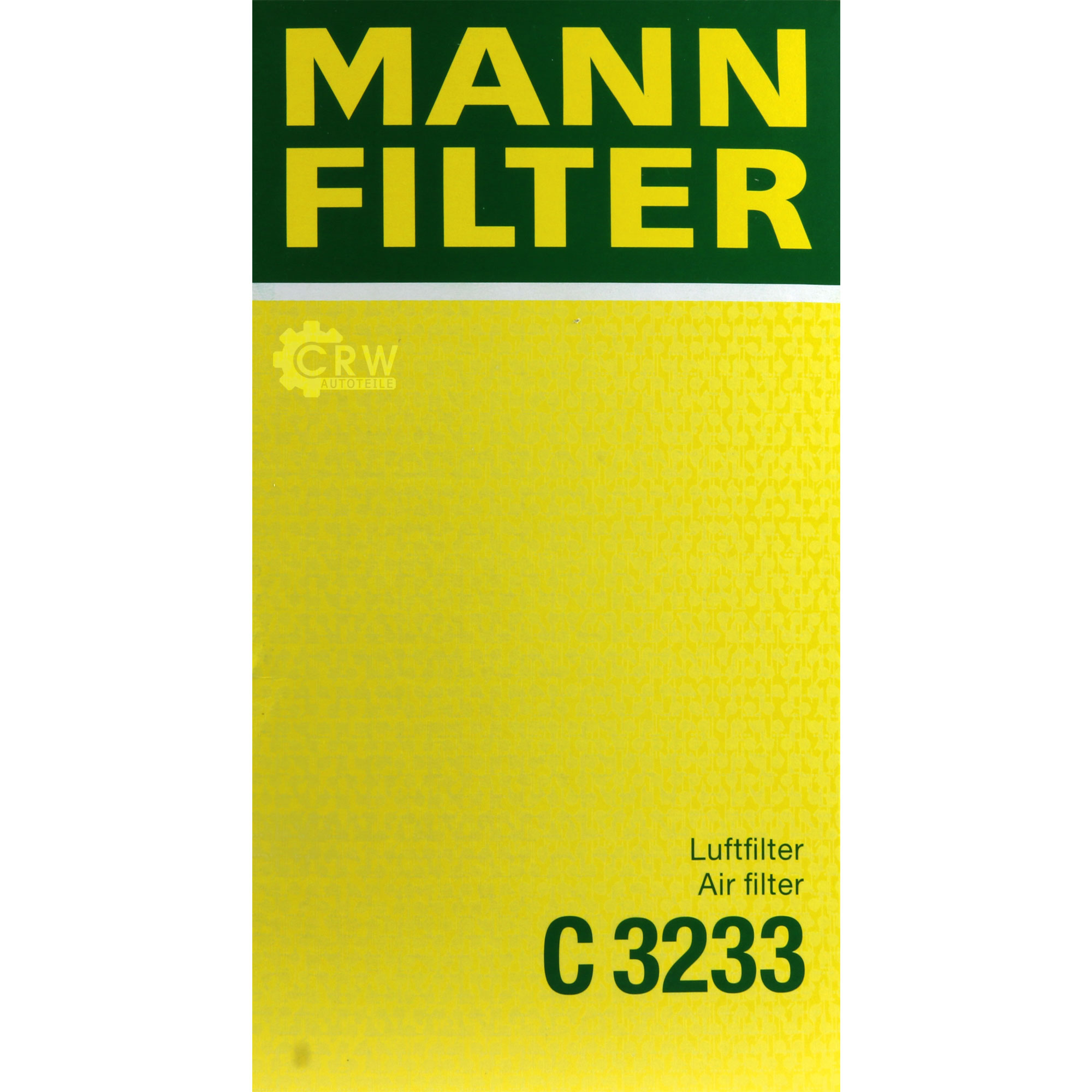 MANN-FILTER Luftfilter für Mazda 6 Station Wagon GY 1.8 2.0 GH 2.2 MZR-CD GG