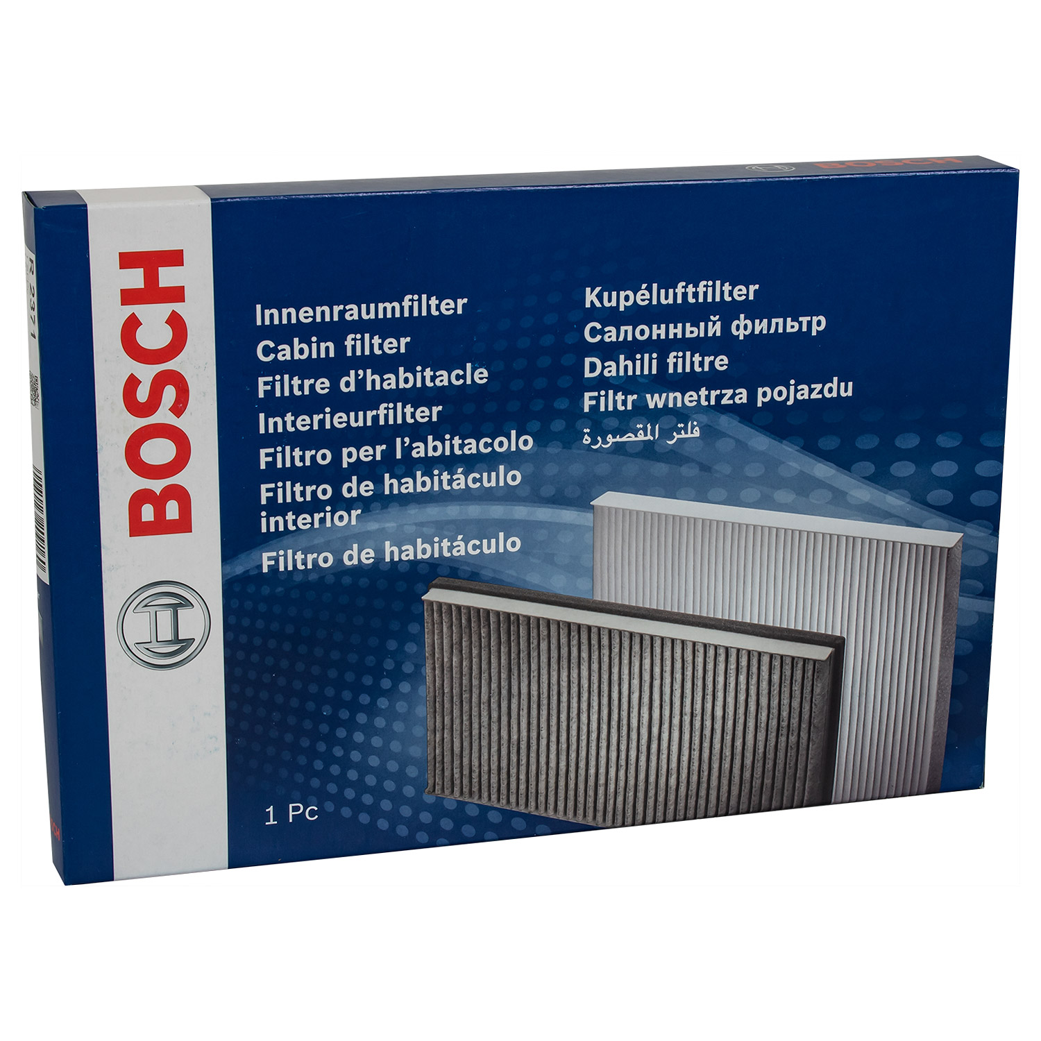 Filter Innenraumluft 1 987 432 540 für MAN TGE Kasten UY_ Bus UZ_ VW Grand California Camper SCB SCC T-ROC A11 5T1