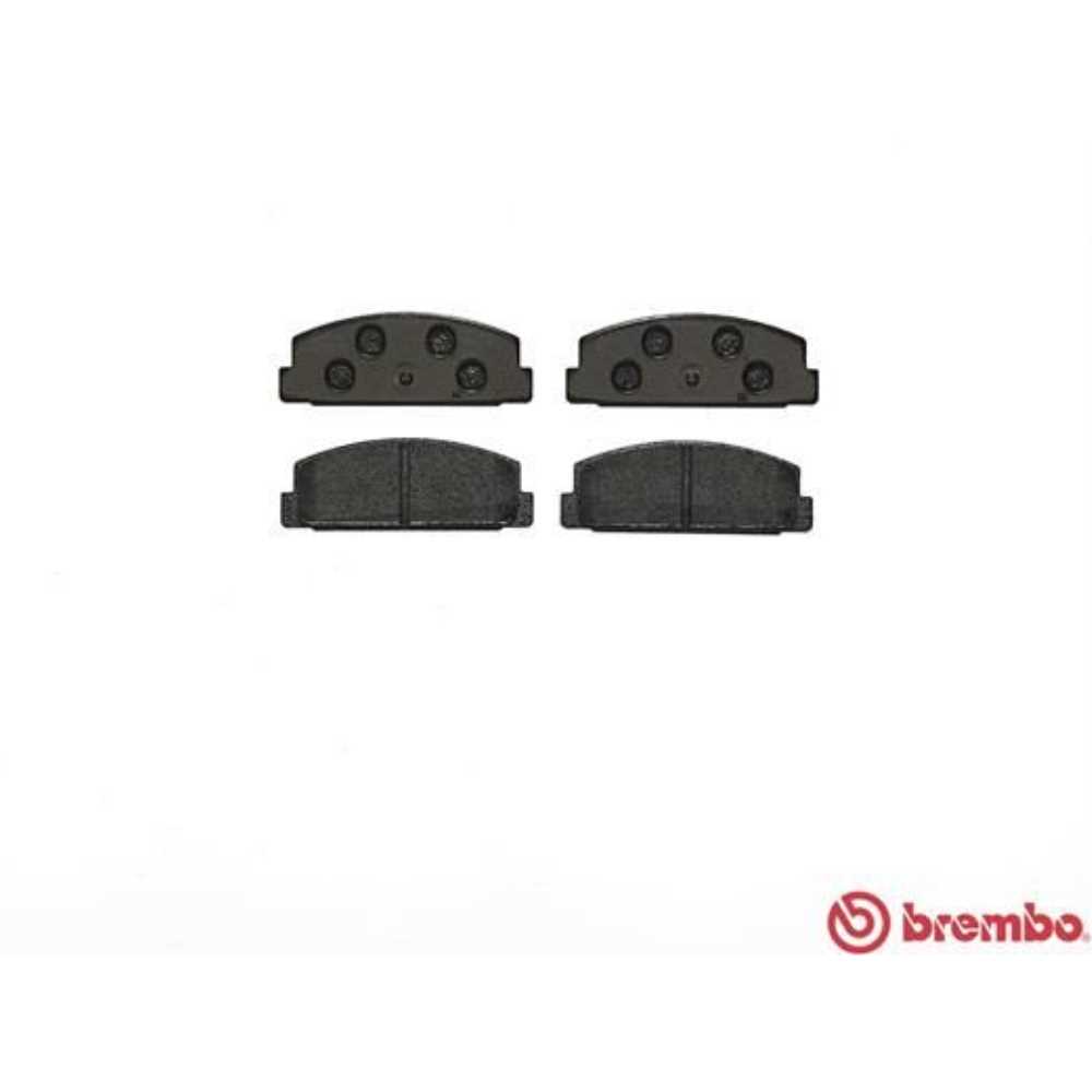 BREMBO Satz Bremsen Bremsscheiben Voll hinten + Bremsbeläge für Mazda Premacy