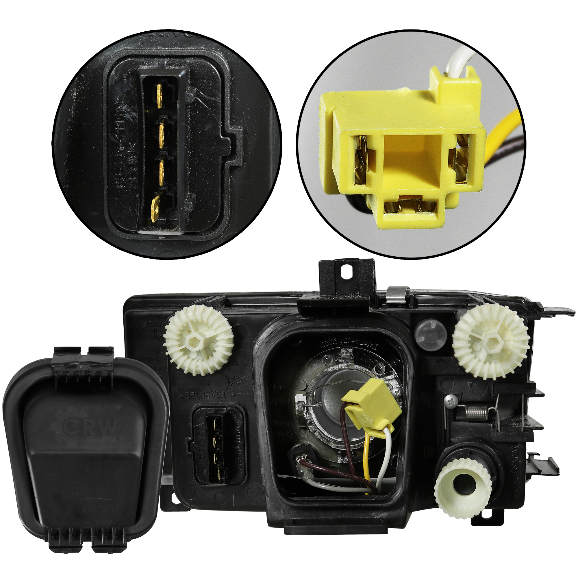 Halogen Scheinwerfer rechts für Seat IBIZA/CORDOBA (6K) Bj. 03/93-06/96 H4