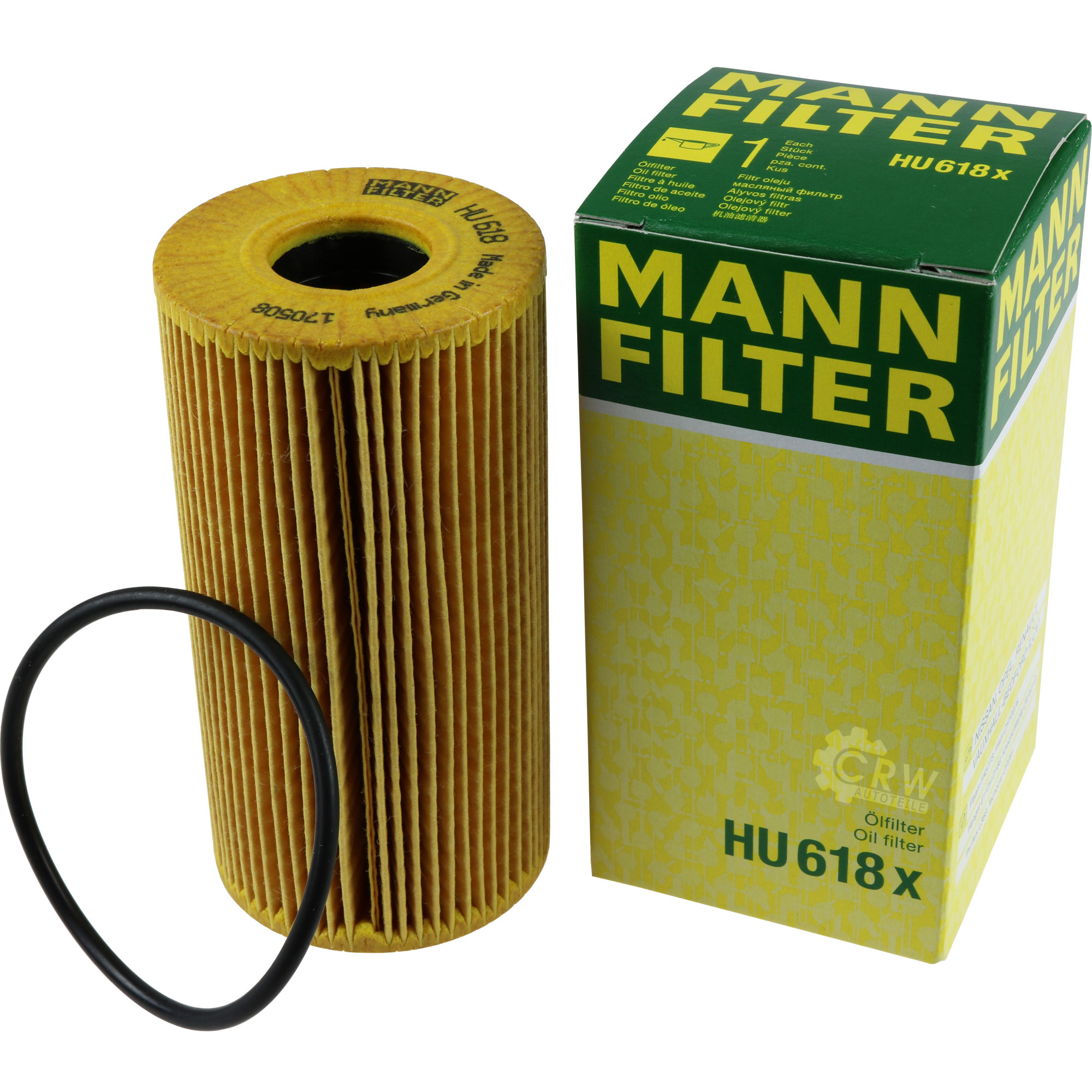 MANN-FILTER Ölfilter HU 618 x Oil Filter