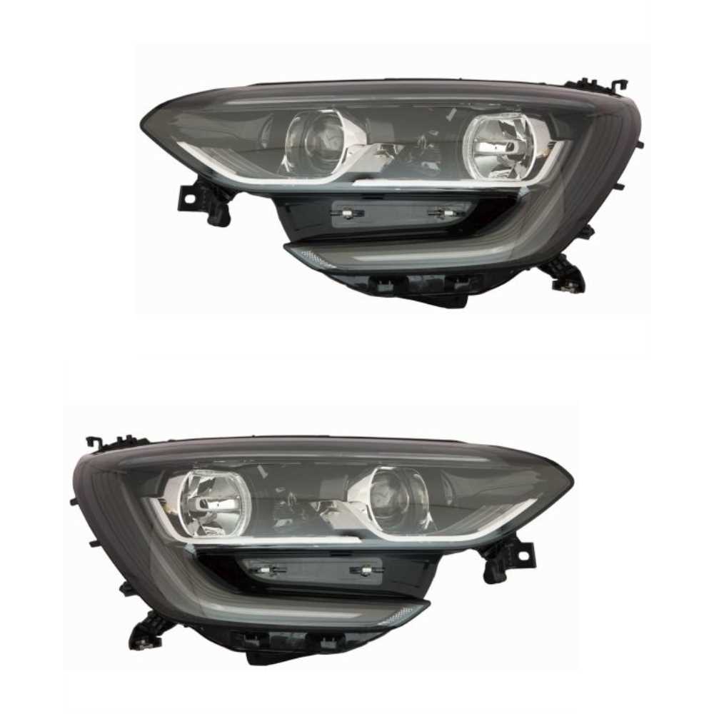 Halogen Scheinwerfer Set H1 für Renault Megane IV Schrägheck Grandtour