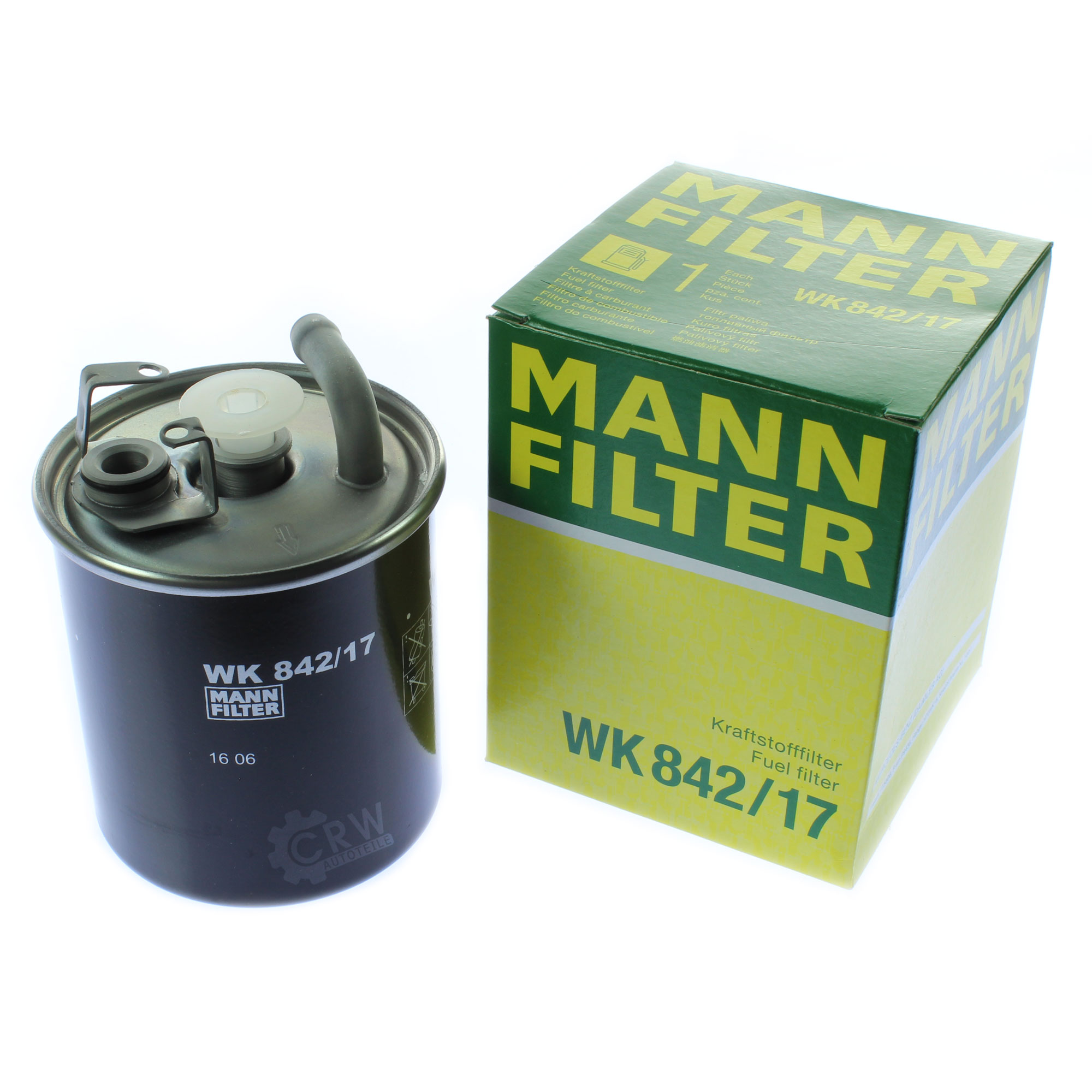MANN-FILTER Kraftstofffilter WK 842/17 Fuel Filter