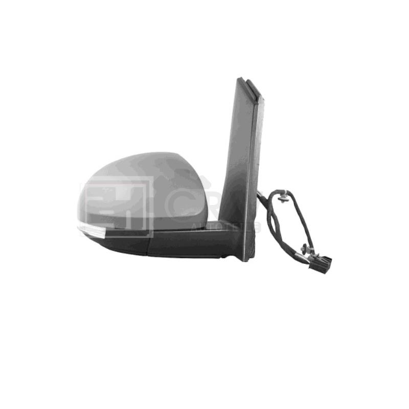 Außenspiegel rechts für VW Sharan (7N) elektrisch 6-PIN beheizbar konvex ET7