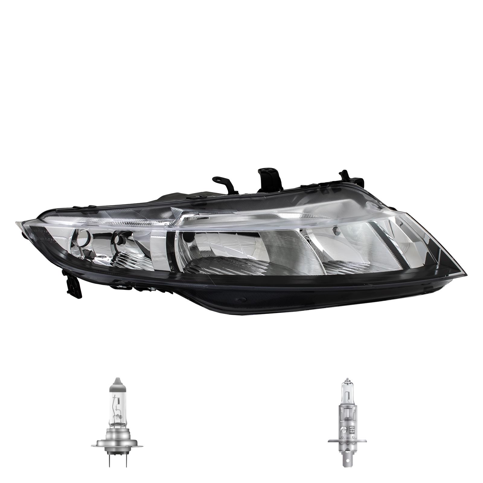 Scheinwerfer rechts für Honda Civic Bj. 06-12 H7+H1 inkl. OSRAM Lampen