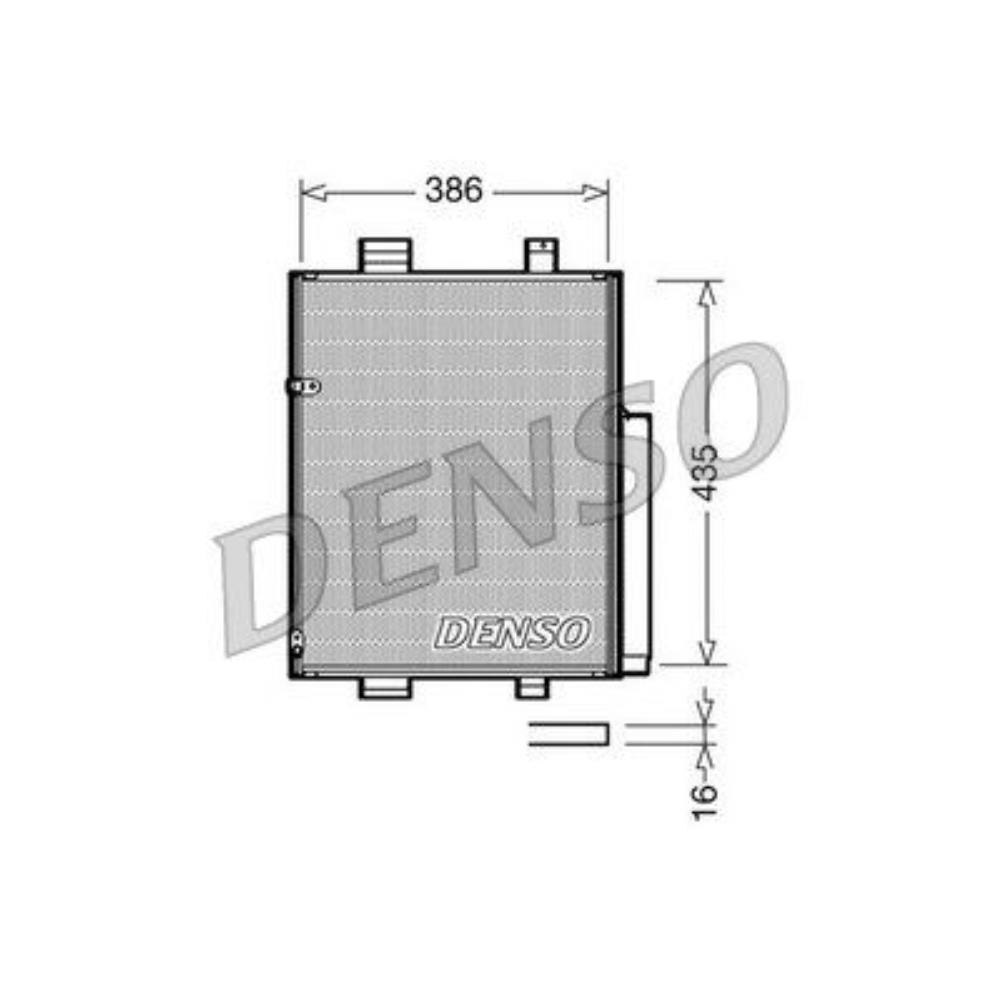 Kondensator Klimaanlage DCN35001 für Daihatsu Materia M4_