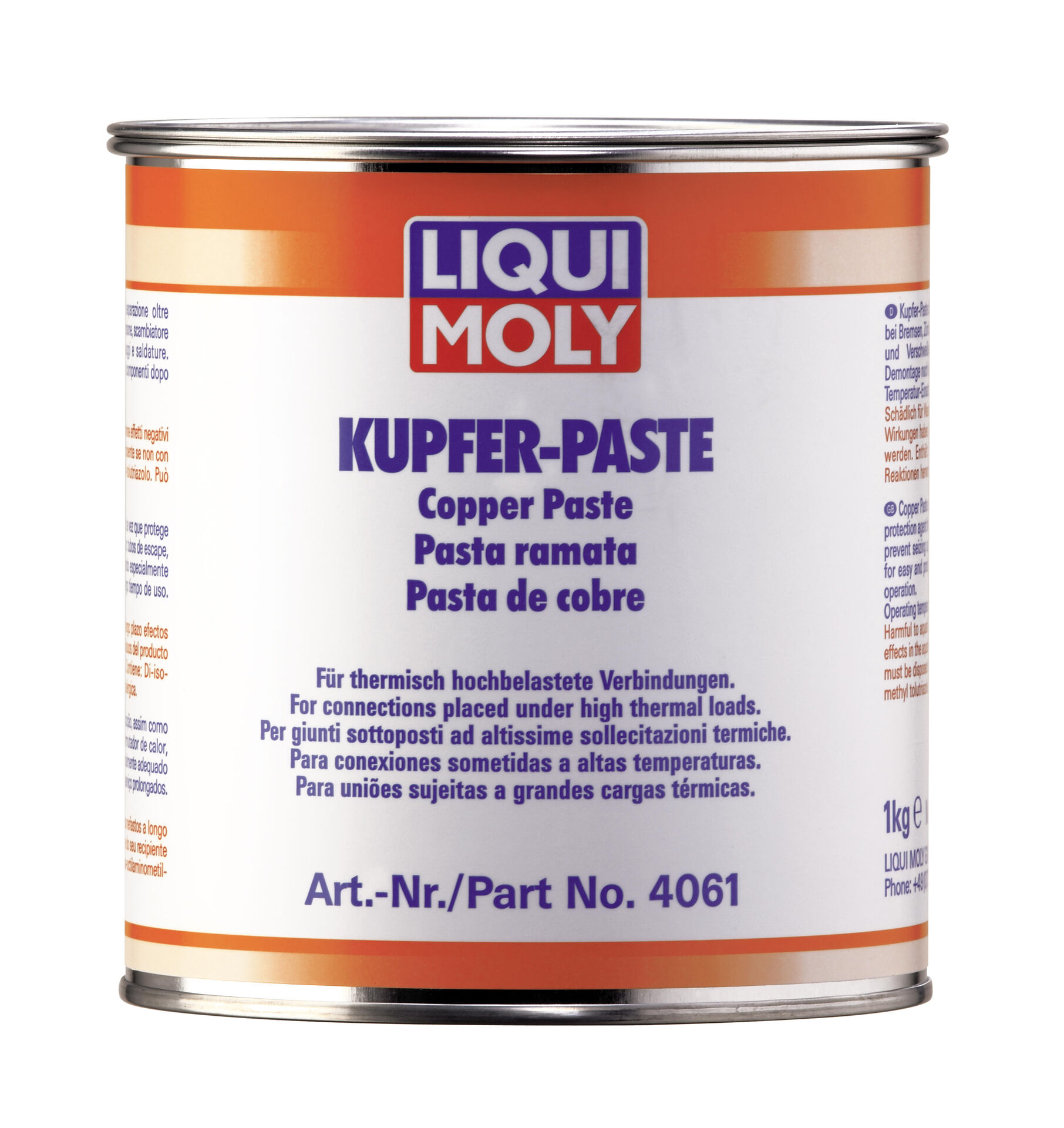 Liqui Moly Kupferpaste Copper Paste Schmiermittel Korrosionsschutz 1kg