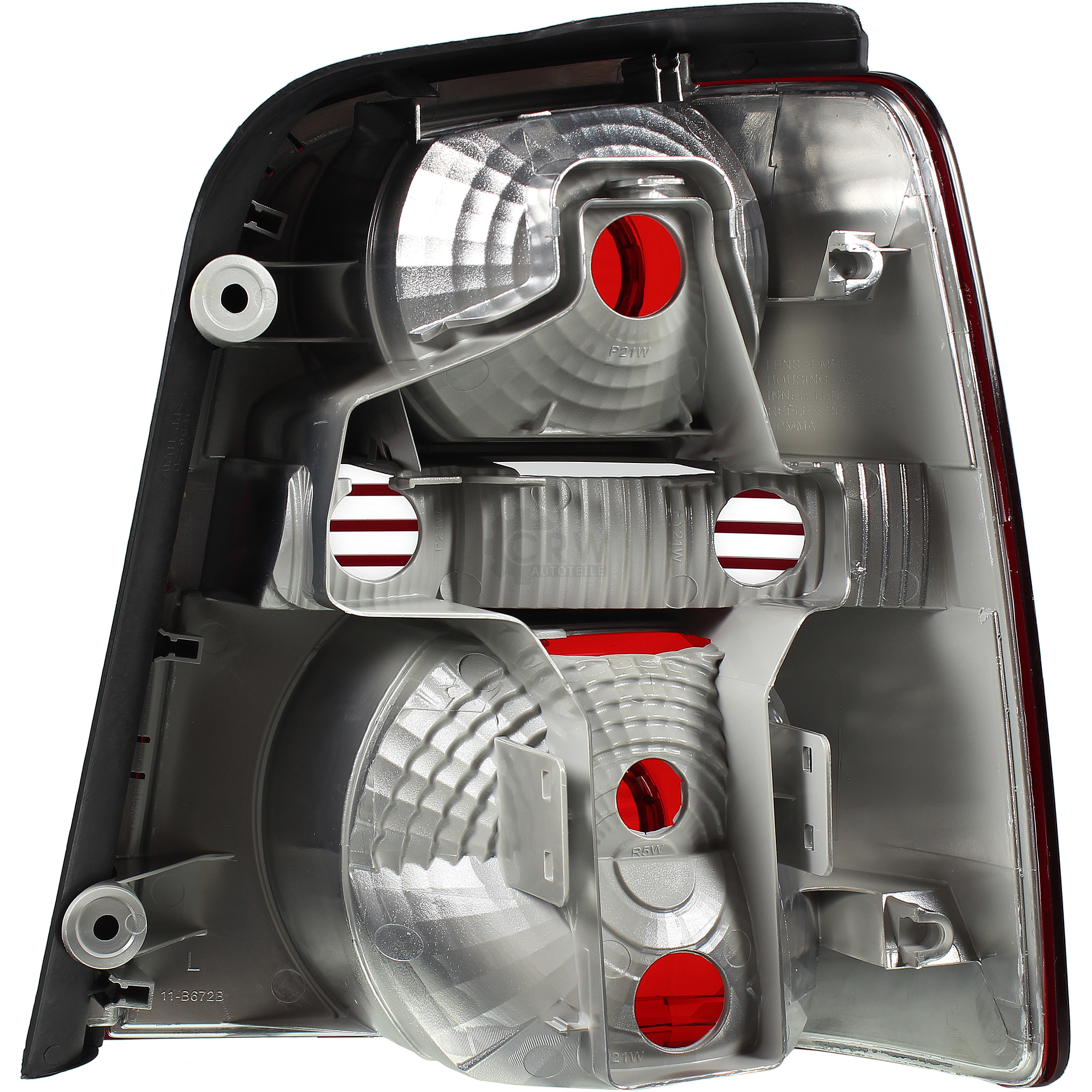 Rückleuchte Heckleuchte links für VW Touran 1T2 Bj. 06-10 kirschrot abgedunkelt