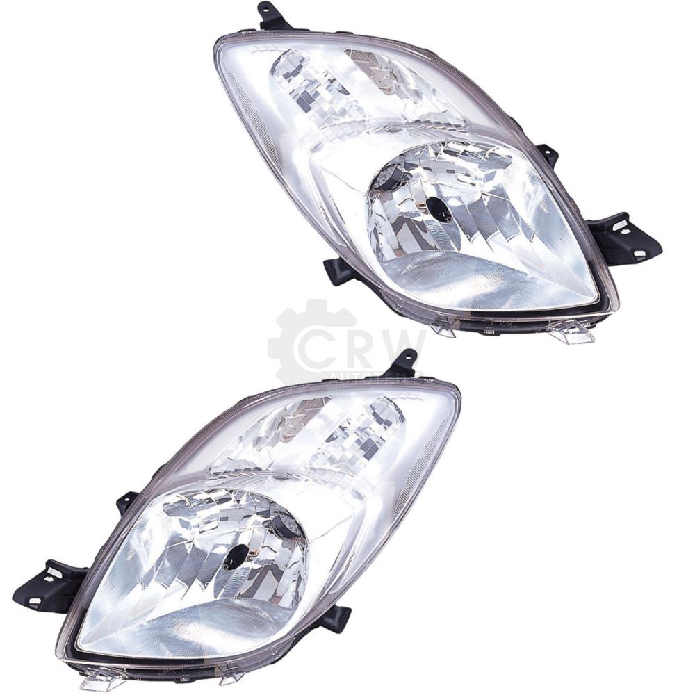 Scheinwerfer Set (rechts & links) für Toyota Yaris XP9 Bj. 06-08 Valeo H4