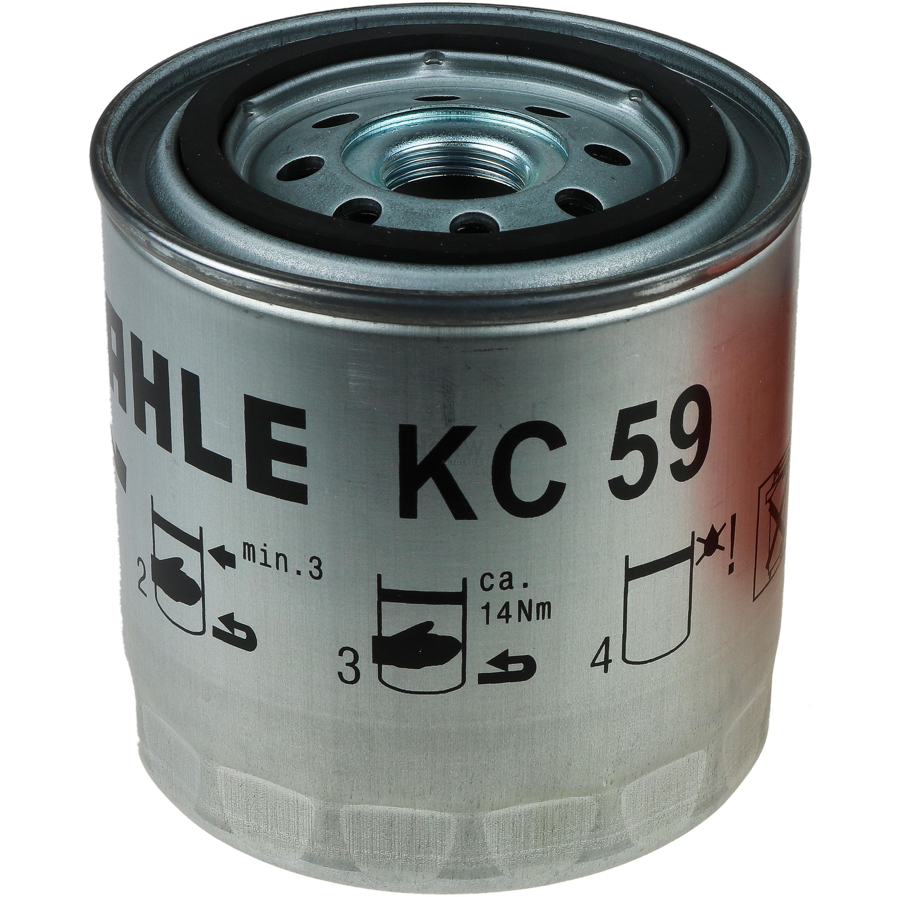MAHLE Kraftstofffilter KC 59 Fuel Filter