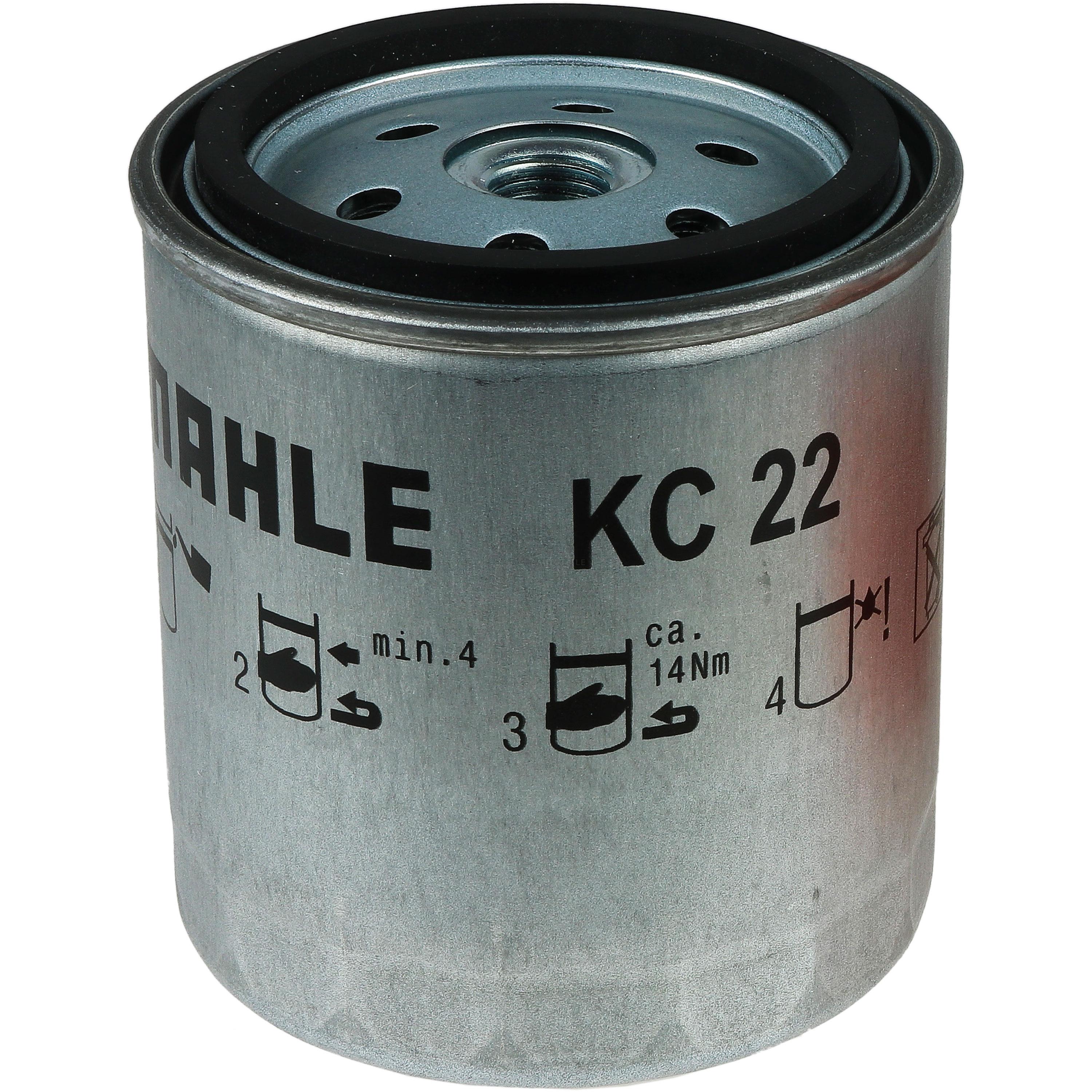 MAHLE Kraftstofffilter KC 22 Fuel Filter