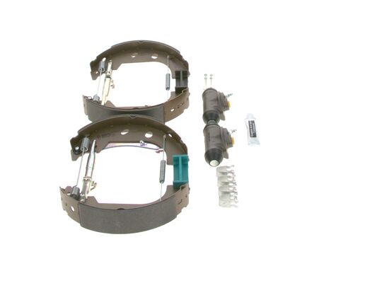 BOSCH Bremsbackensatz Hinterachse für Fiat Multipla 186 1.6 100 16V 1.9 JTD