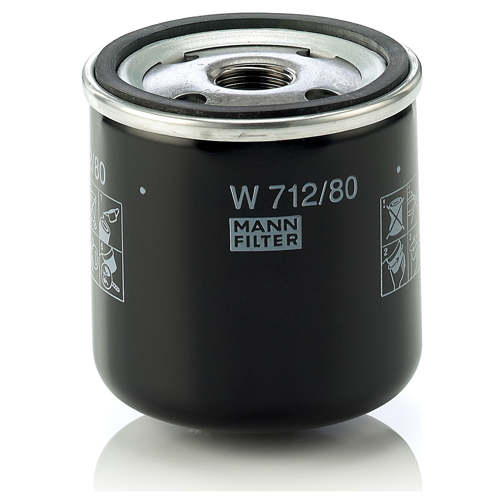 MANN-FILTER W 712/80 Ölfilter für Saab 9-3 Cabriolet YS3D 900 I YS3E