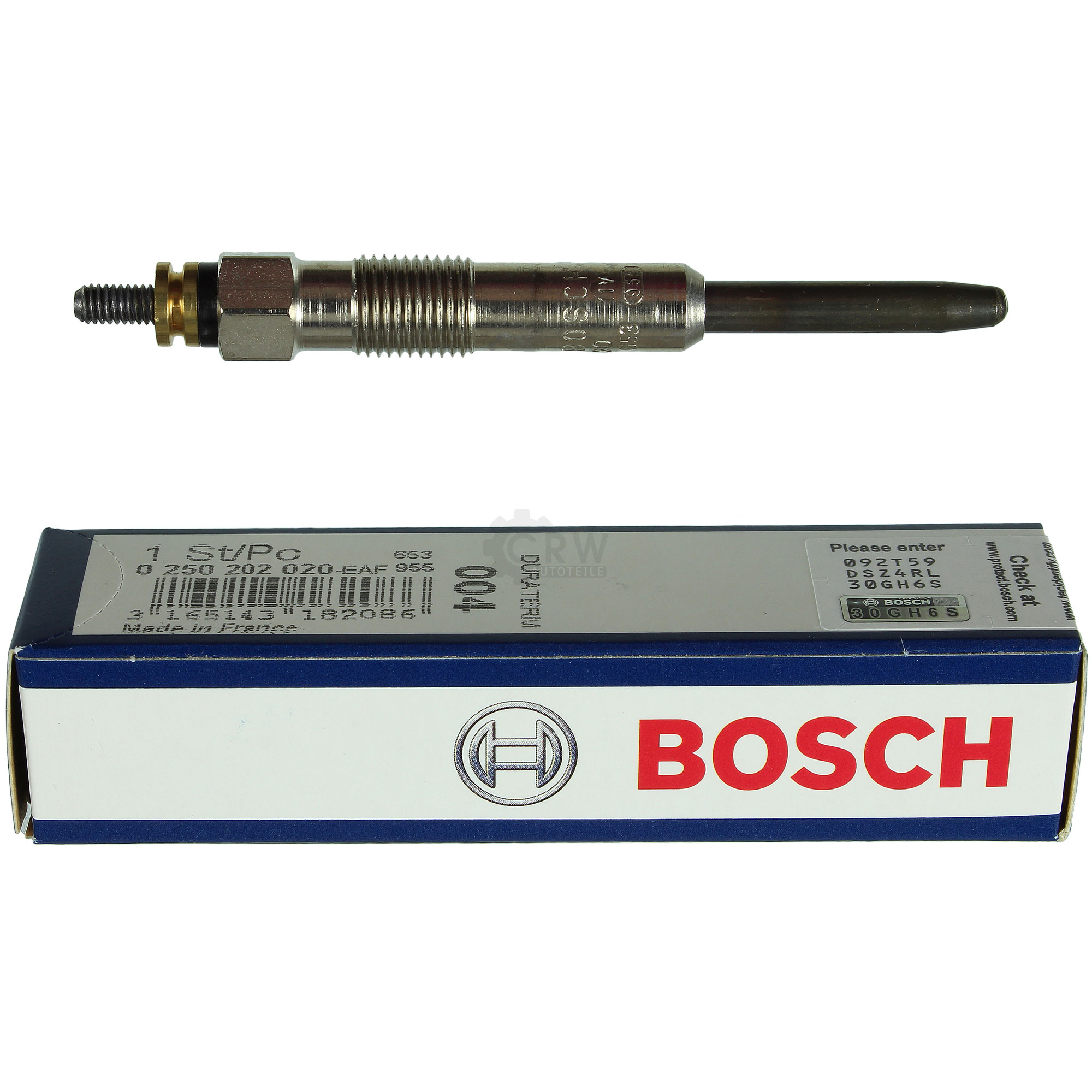 BOSCH Glühkerze für Citroën Berlingo Kasten M_ 1.9 D 70 MF U6U 1.5 Peugeot