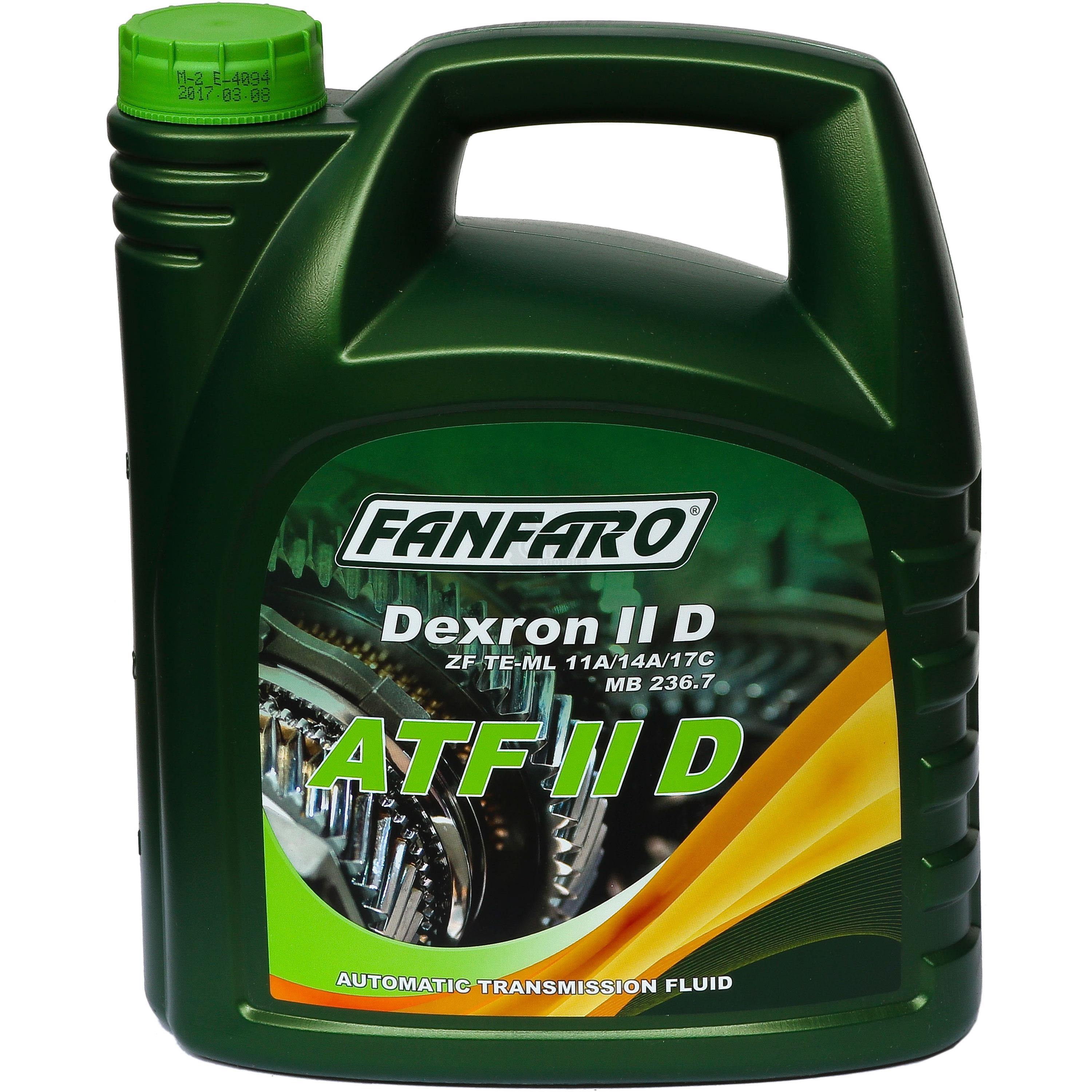 4 Liter  FANFARO Automatikgetriebeöl ATF IID Gear Oil Öl