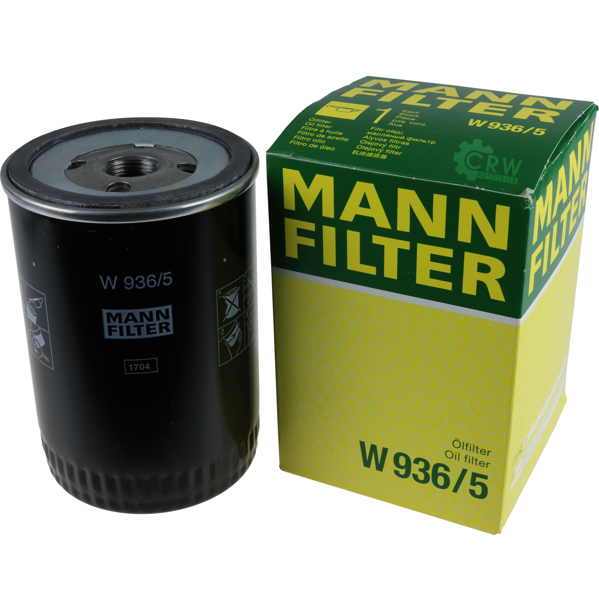 MANN-FILTER Ölfilter Oelfilter W 936/5 Oil Filter