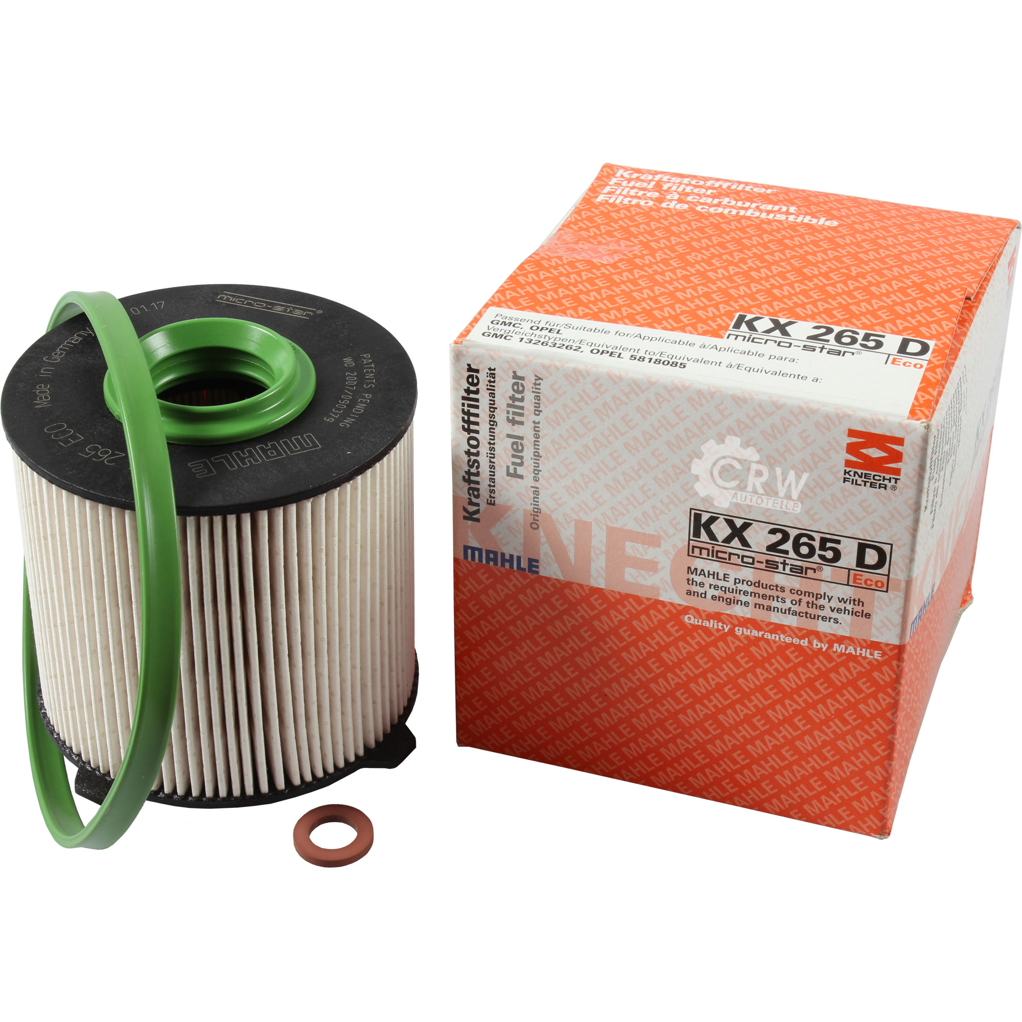 MAHLE Kraftstofffilter KX 265D Fuel Filter