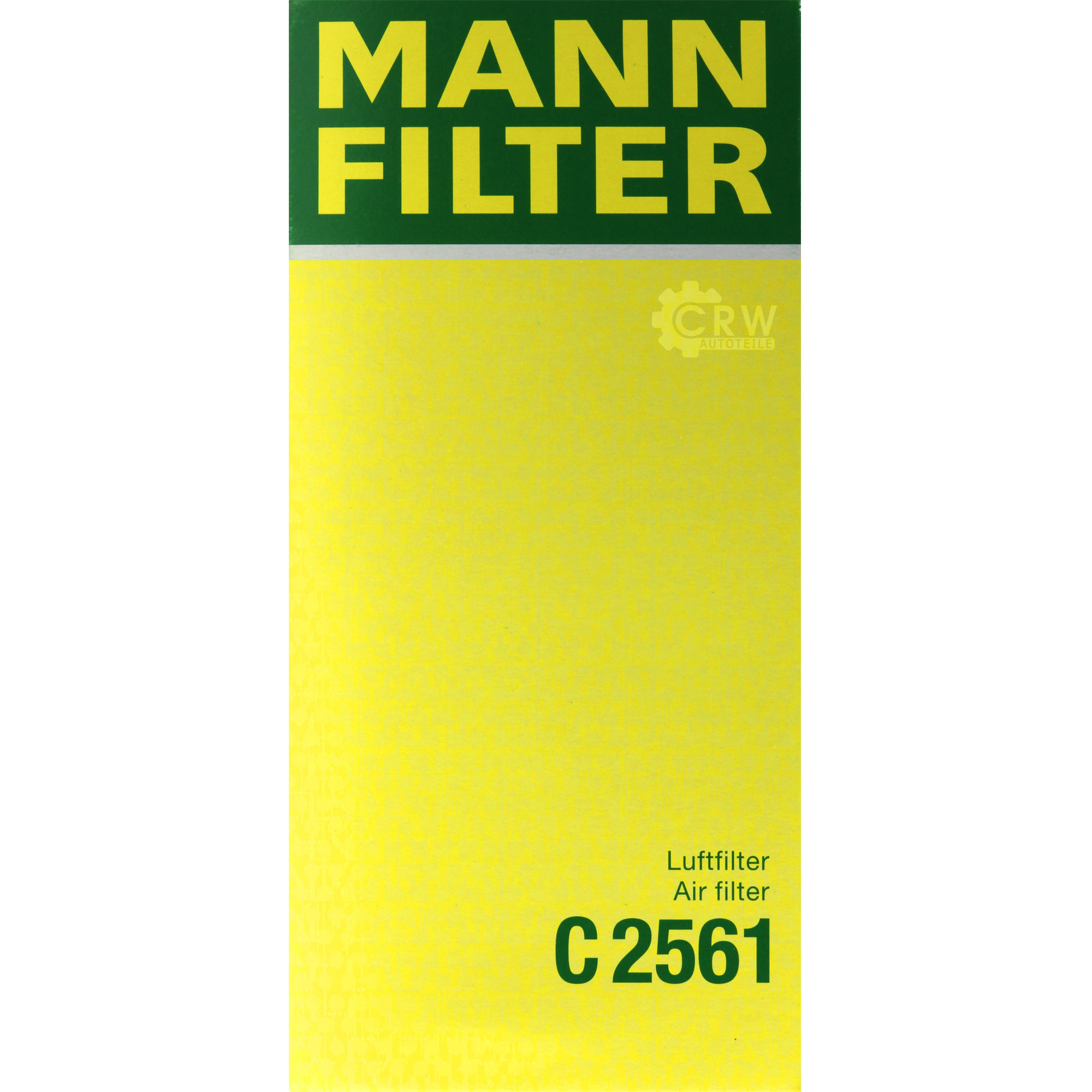 MANN-FILTER Luftfilter für Smart Forfour 454 1.5 CDI Mitsubishi Colt VI Z3_A