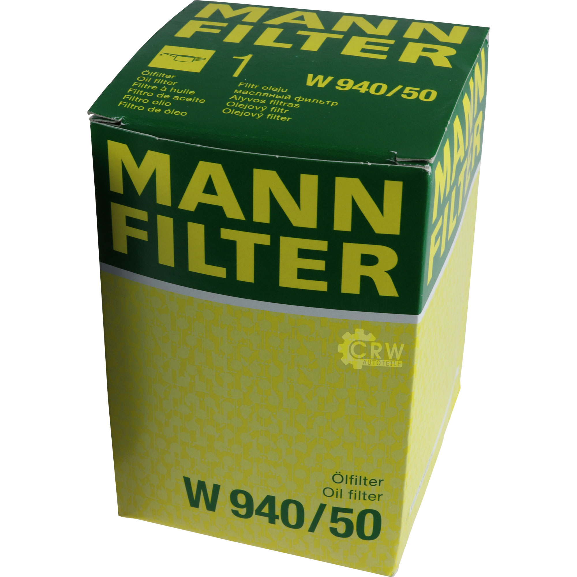 MANN-FILTER Ölfilter W 940/50 Oil Filter