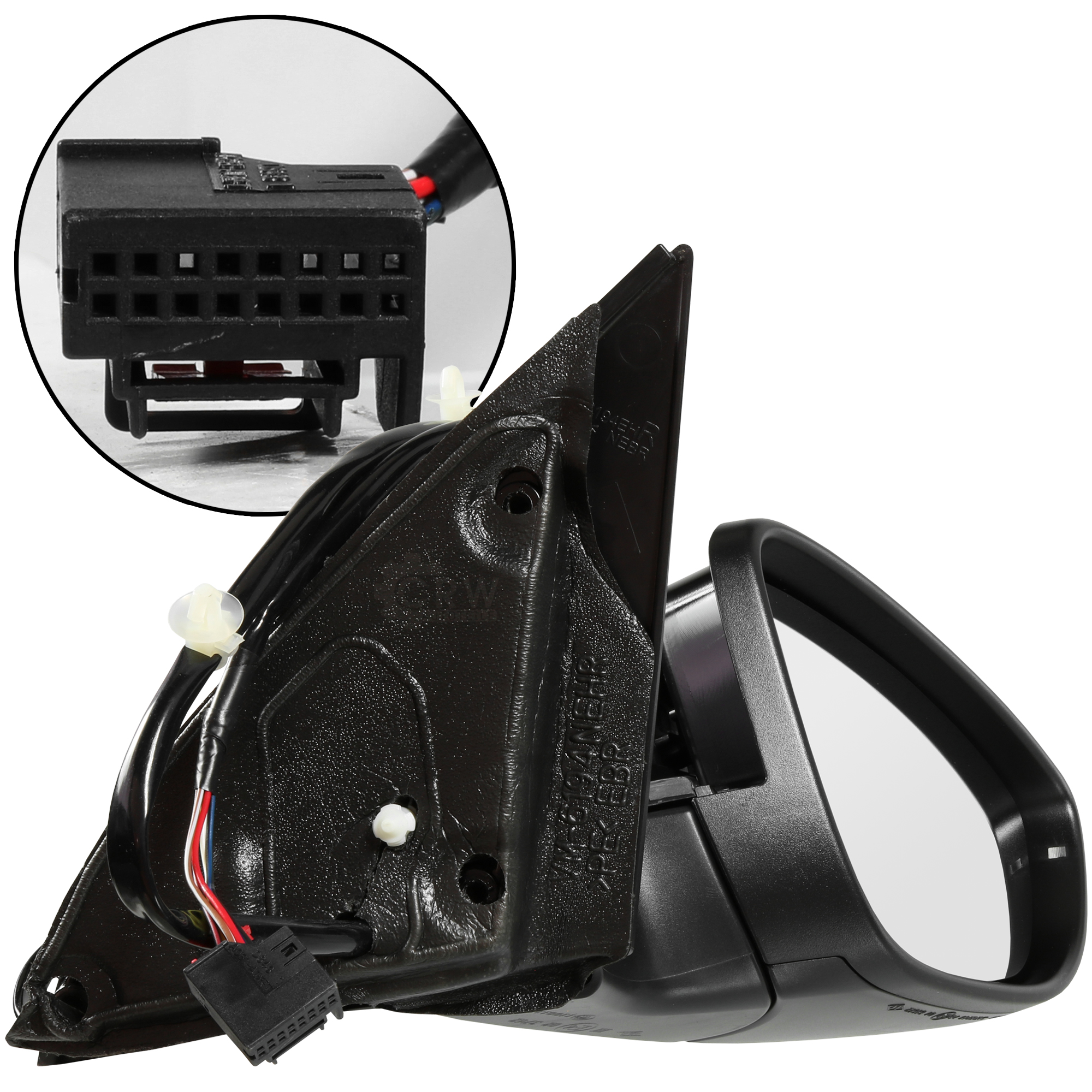 Außenspiegel rechts für VW Passat B7 Typ36 Bj. 10->> elekrisch 6-PIN beheizbar