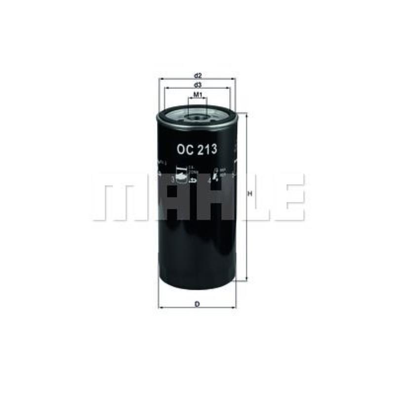 MAHLE / KNECHT Ölfilter OC 213 Oil Filter