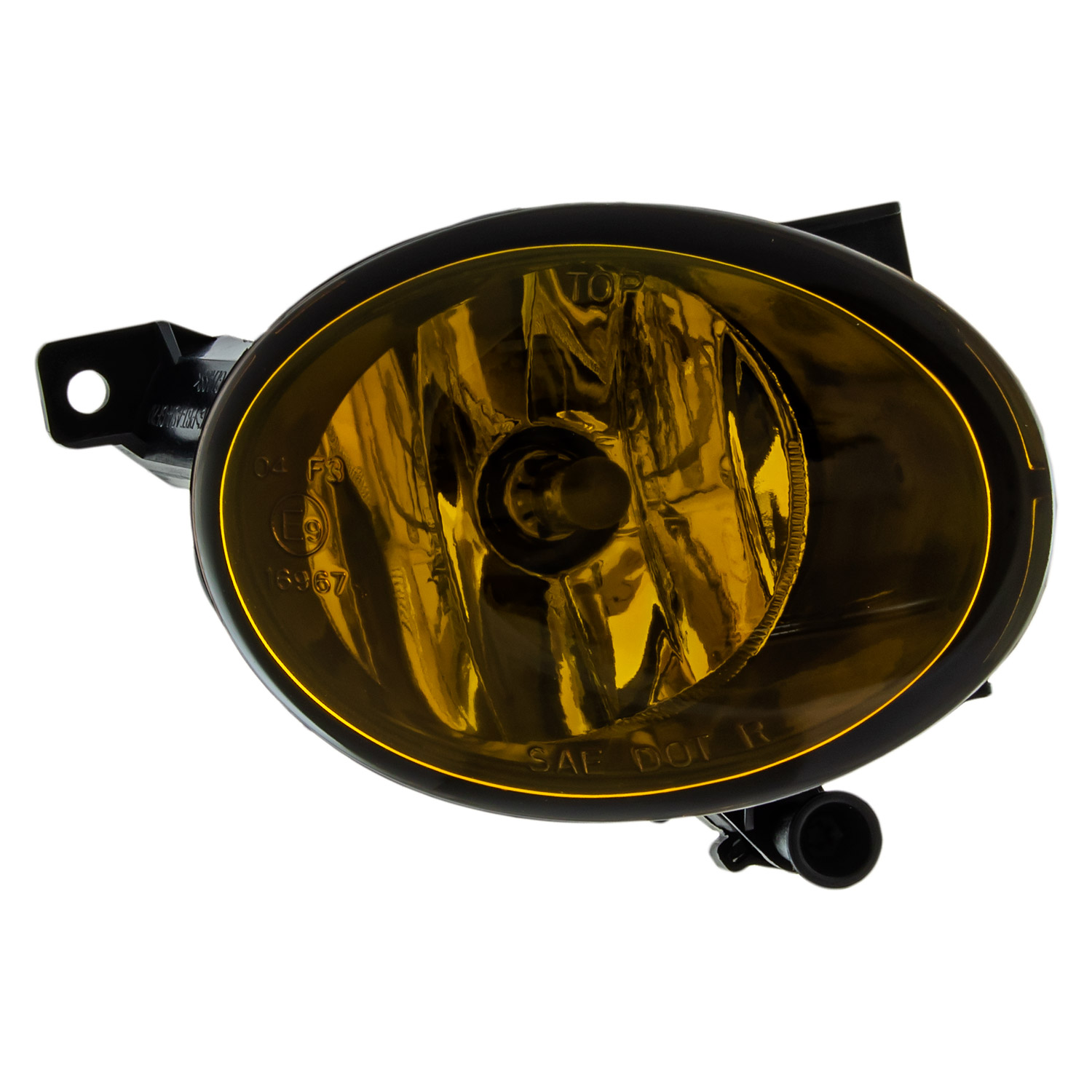 Nebelscheinwerfer Set HB4 + Gitter + Zubehör für Golf 6 VI Bj. 08-13 klar gelb