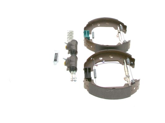 BOSCH Bremsbackensatz Hinterachse für Fiat Multipla 186 1.6 100 16V 1.9 JTD
