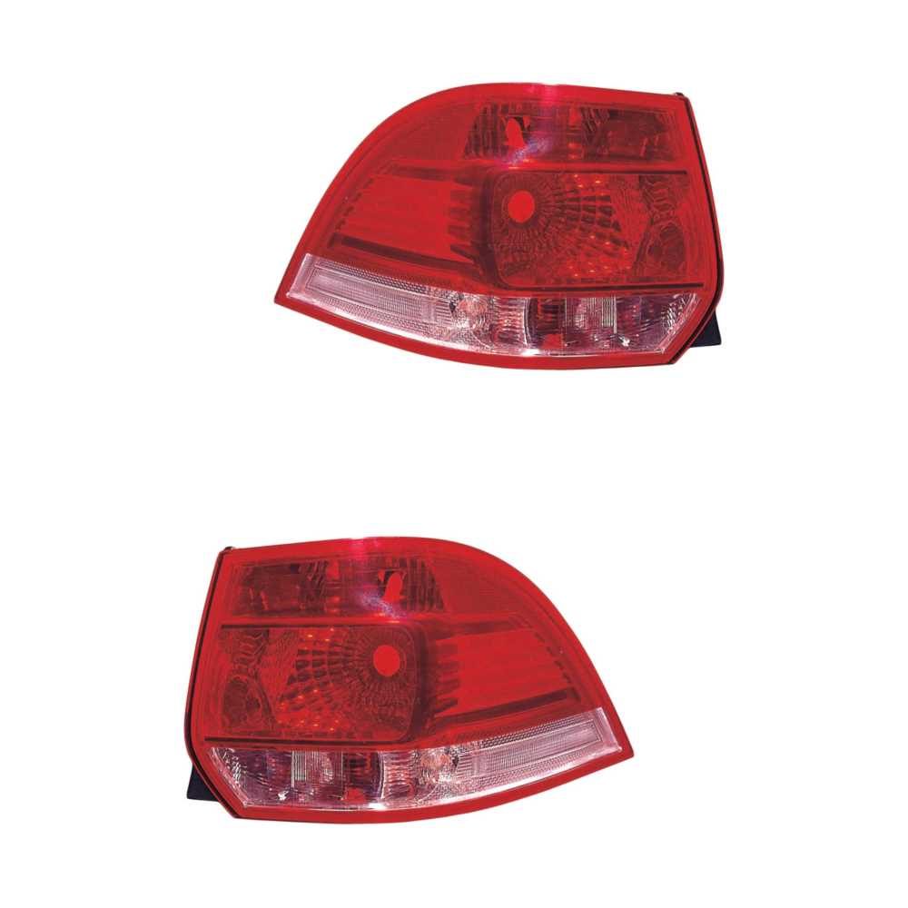 Rückleuchten Heckleuchten Set links & rechts rot für VW Golf VI Variant AJ5